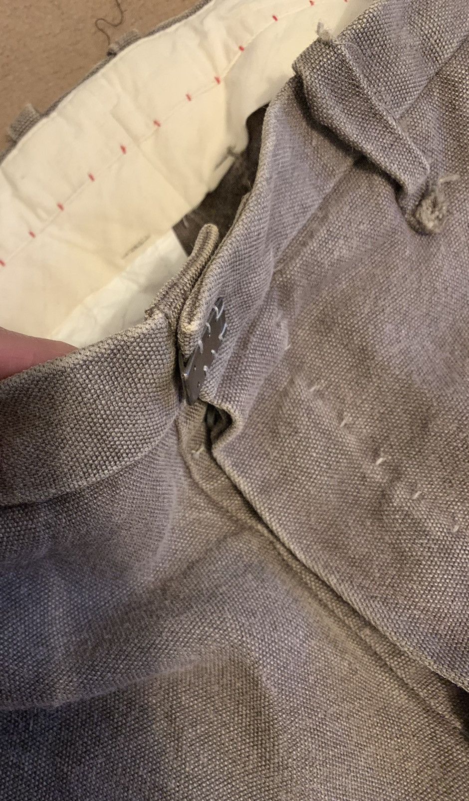 Ma+ × Taichi Murakami Taichi Murakami Gray Ramie Pants Size 5 Size US 29 - 8 Thumbnail