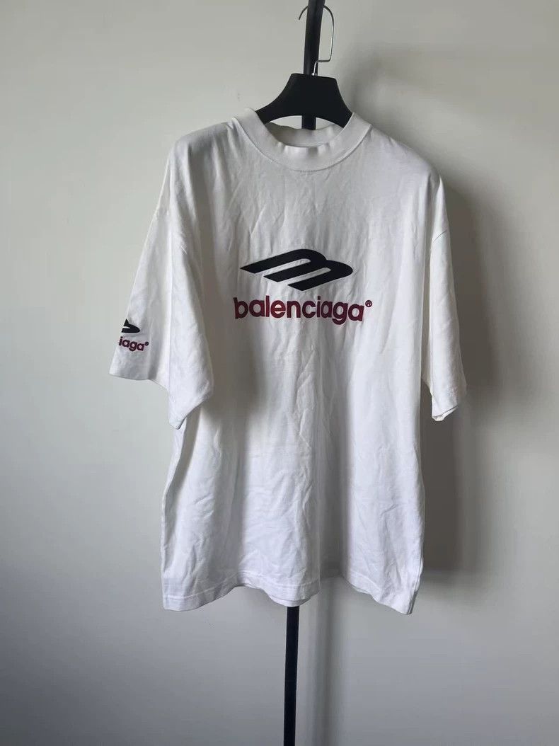 Balenciaga Balenciaga 3B Sports Icon Logo T-shirt-yf Size US S / EU 44-46 / 1 - 1 Thumbnail