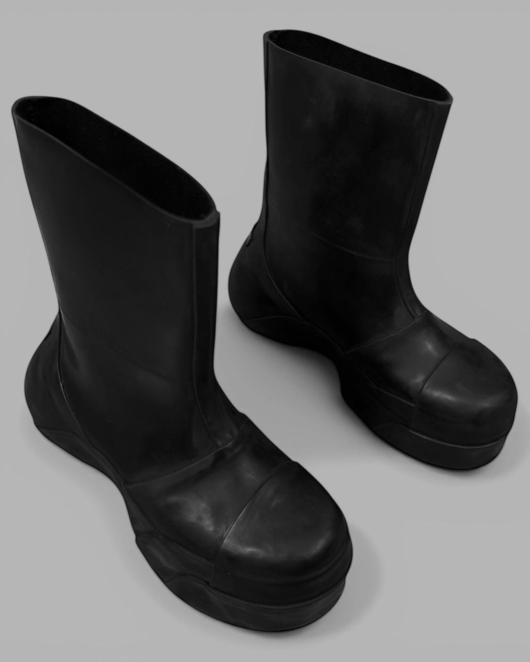Givenchy SS2023 Givenchy By Mathew M Williams Rubber Ankle Boots Size US 8.5 / EU 41-42 - 20 Thumbnail