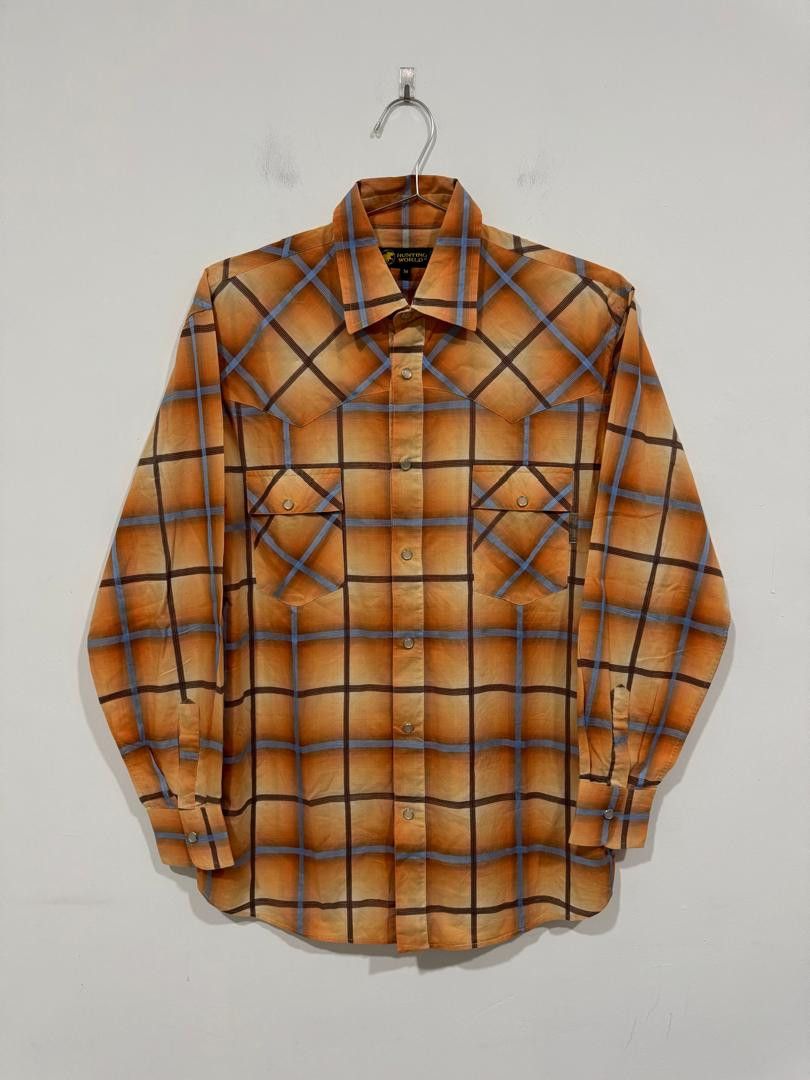 Other Vintage 90s Hunting World Western Shirt Size US M / EU 48-50 / 2 - 1 Thumbnail