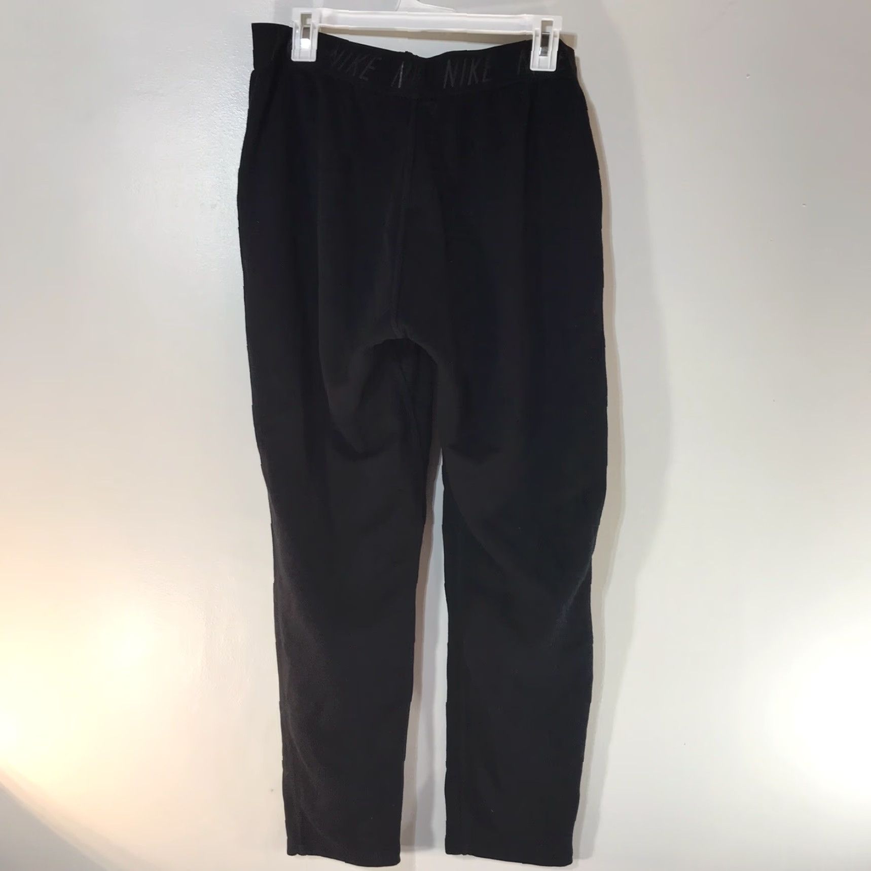 Nike VINTAGE Nike Dri-FIT Sweatpants Womens XL Black Athleisure Activewear Pants Size 40" / US 18 - 2 Thumbnail