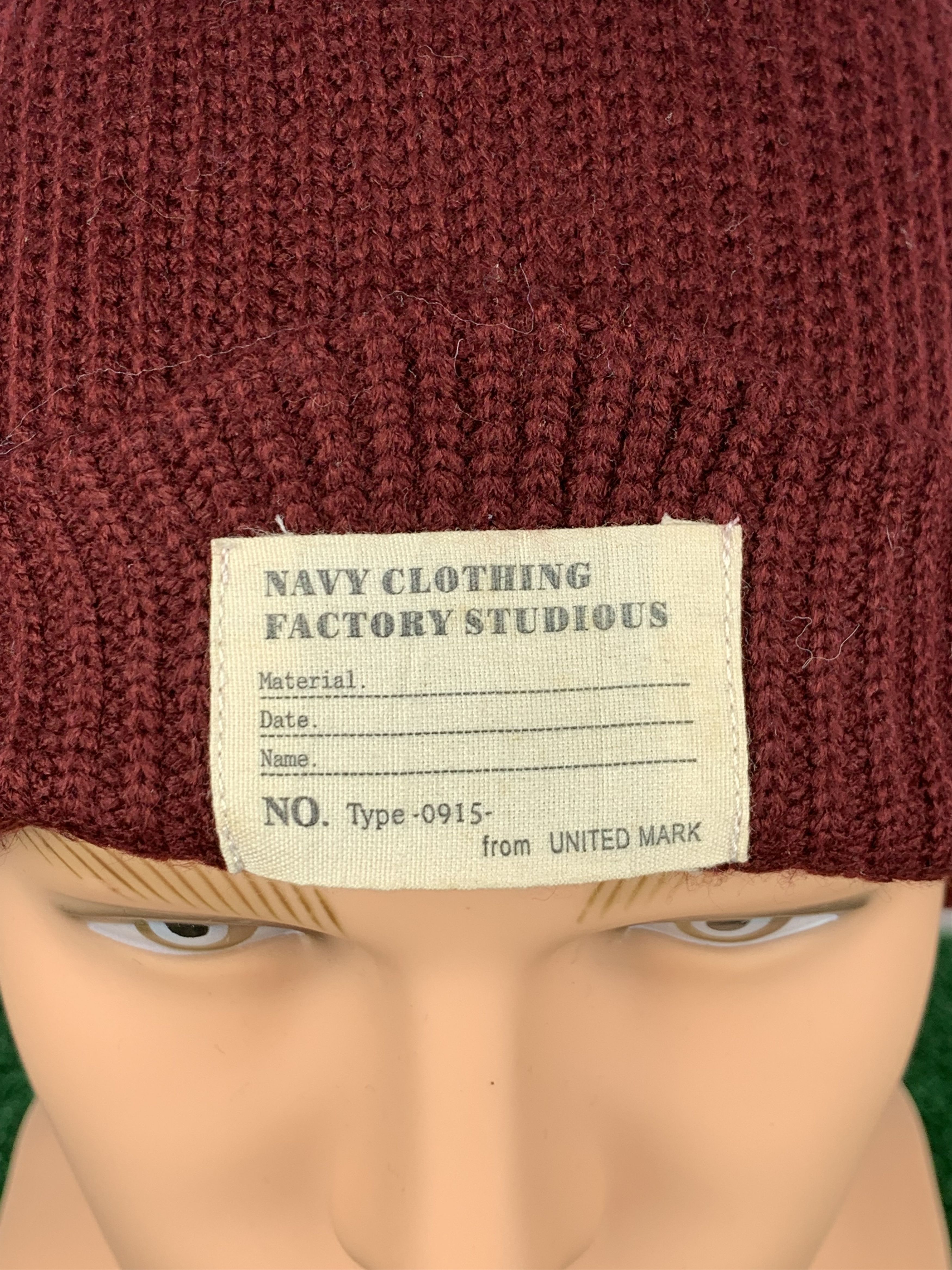 Vintage Vintage Navy Clothing Beanie Snowcap Hat BA0029 Size ONE SIZE - 5 Thumbnail