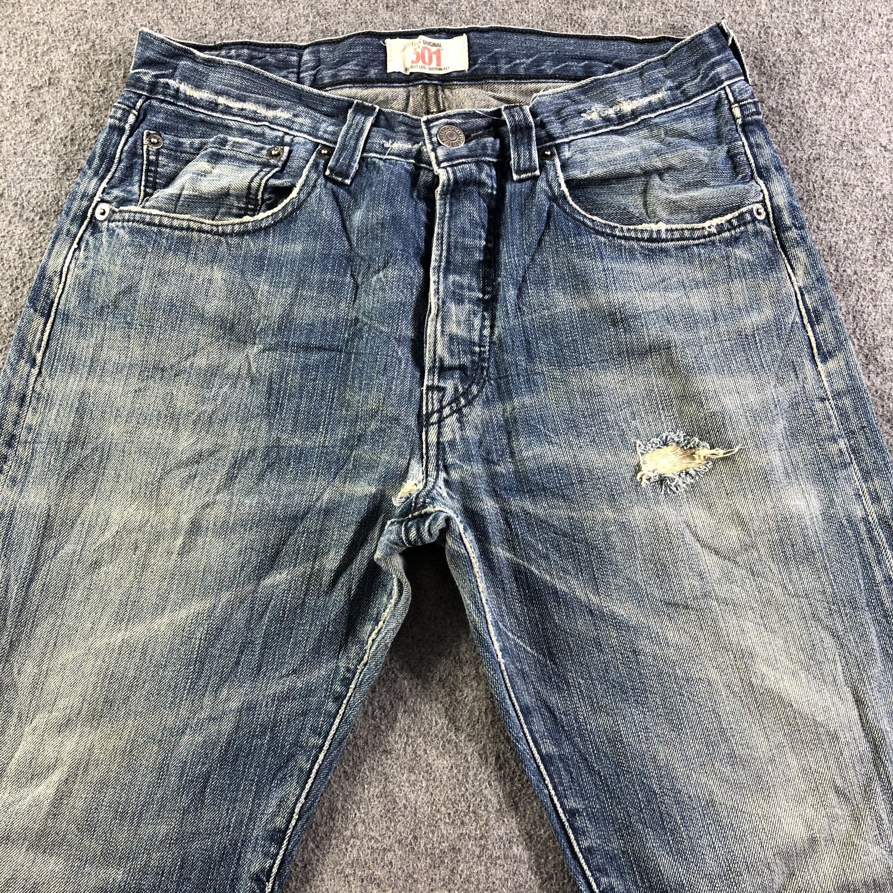 Levi's Vintage Levis 501 Jeans-J4160 Size US 29 - 3 Thumbnail