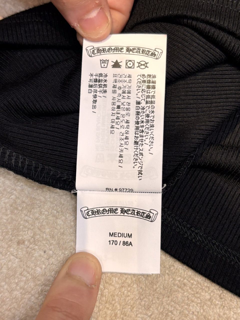 Chrome Hearts CHROME HEARTS Bad Seed Polo BLACK Size M / US 6-8 / IT 42-44 - 7 Thumbnail