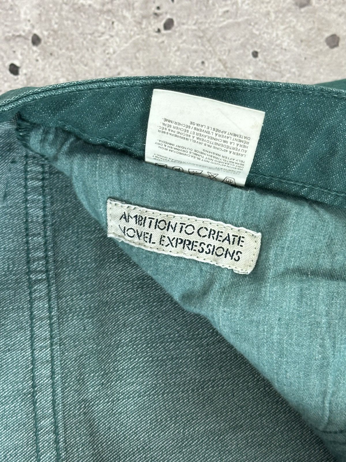 Acne Studios Acne Studios Hep Used Twill Jade Green Women’s Jeans Size 30" / US 8 / IT 44 - 7 Thumbnail