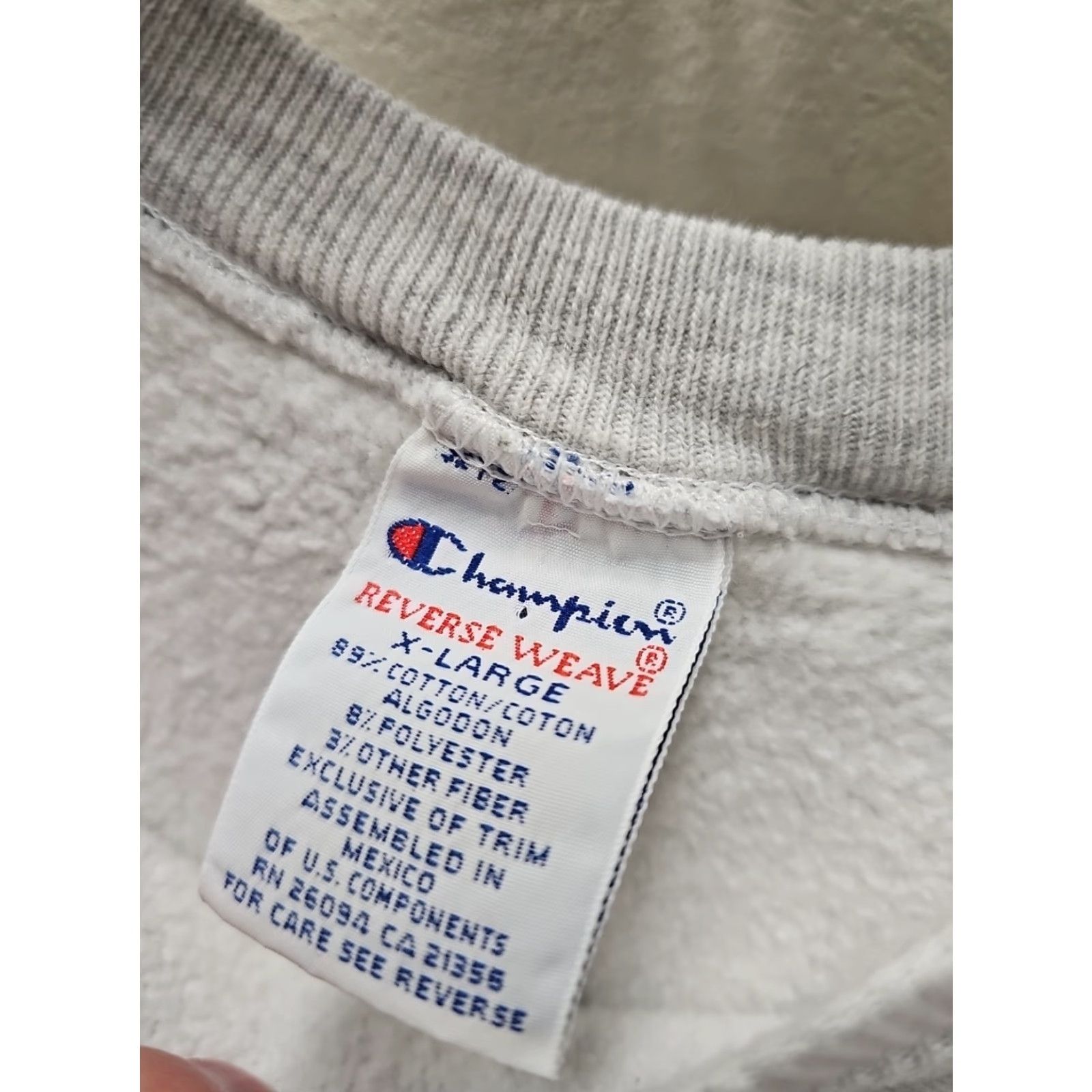 Champion VINTAGE Champion Reverse Weave Sweatshirt Mens XL Cornell University Crewneck Gray Size US XL / EU 56 / 4 - 3 Thumbnail