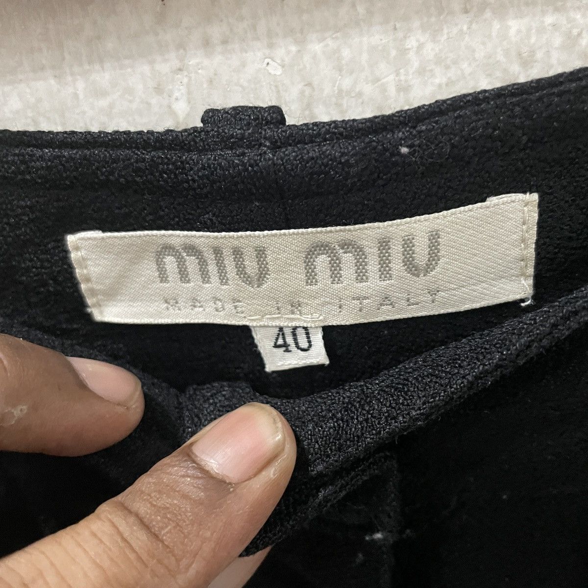 Miu Miu Vintage Miu Miu Distressed Pants Size 29" - 6 Thumbnail