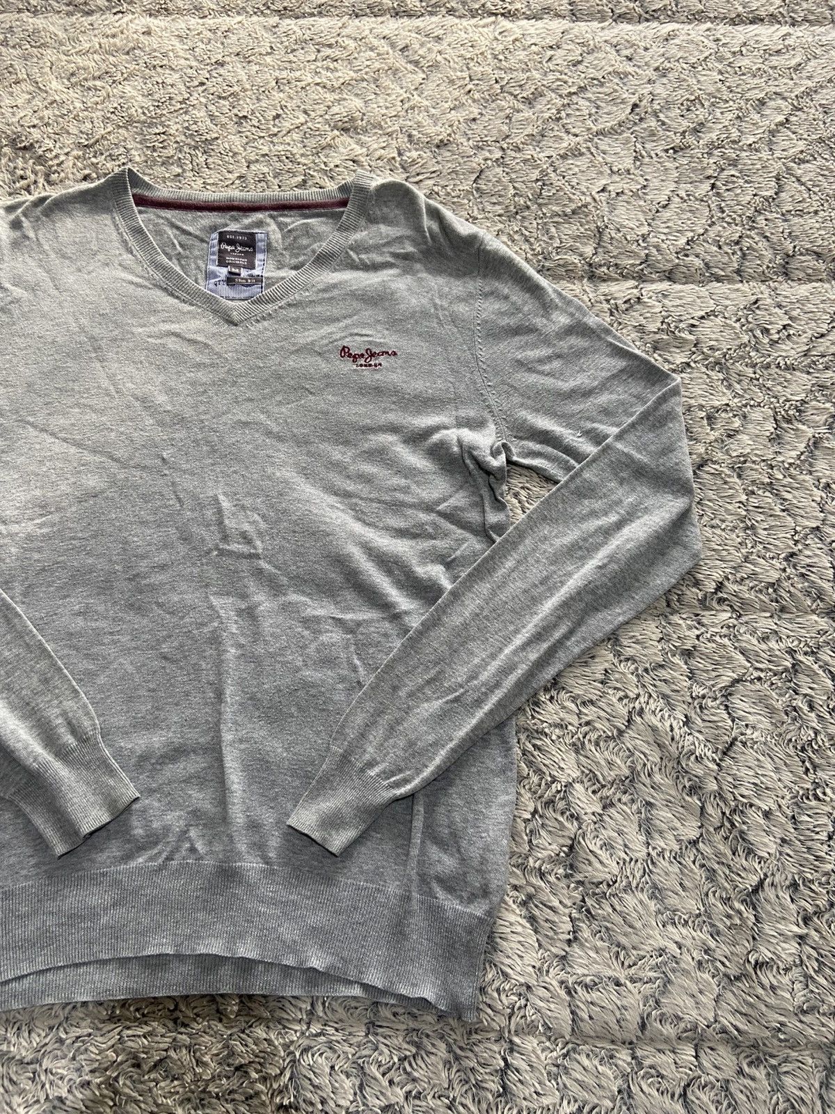 Pepe Jeans × Vintage Pepe Jeans London Slim Fit Sweater Size M Size US M / EU 48-50 / 2 - 7 Thumbnail