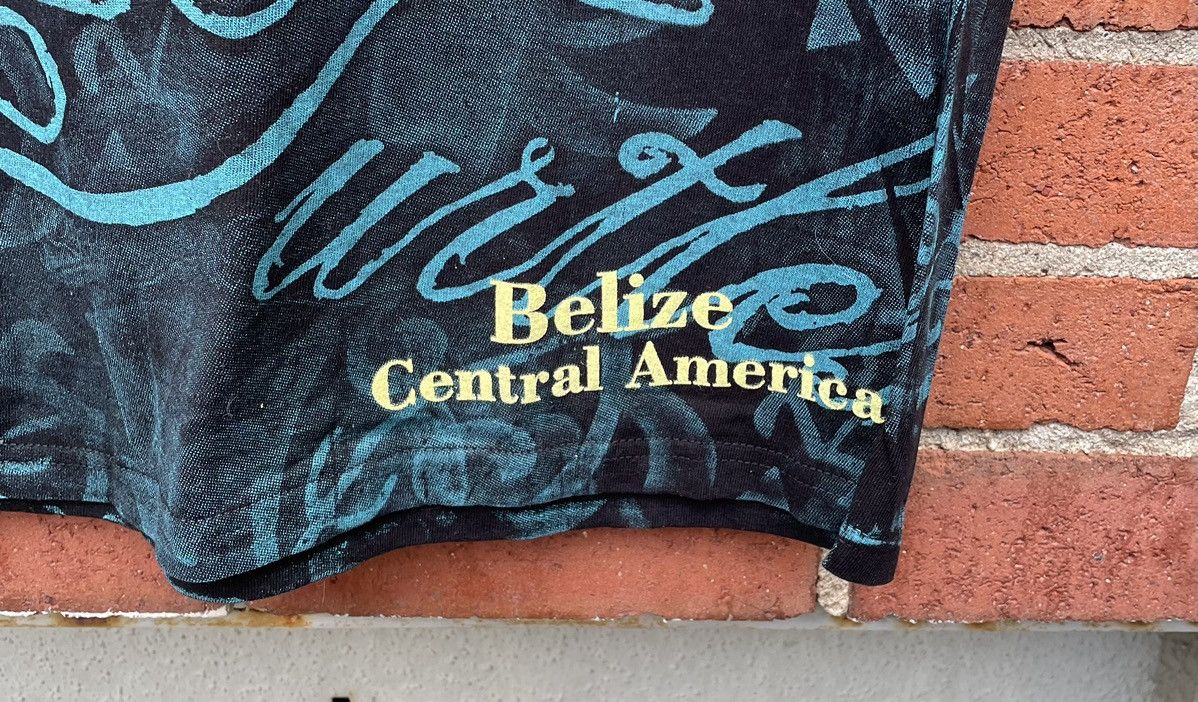 Vintage Y2k Yazbek Sea Turtles Aquatic AOP Belize T Shirt Size US L / EU 52-54 / 3 - 4 Thumbnail