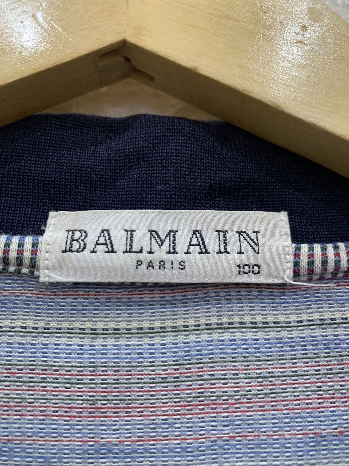 Balmain Balmain boxy fit longsleeve polo shirt Size US L / EU 52-54 / 3 - 10 Thumbnail