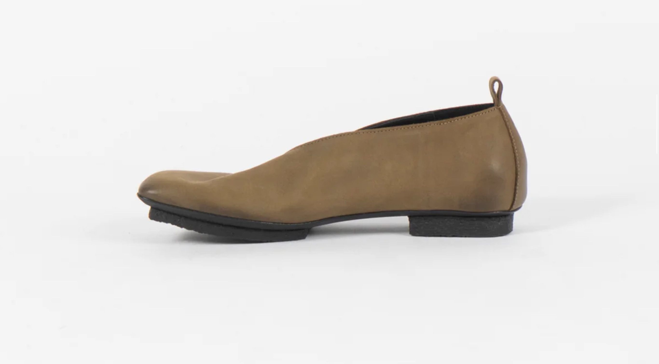Uma Wang Stone Ballet Shoe Olive Size US 5 / IT 35 - 2 Thumbnail