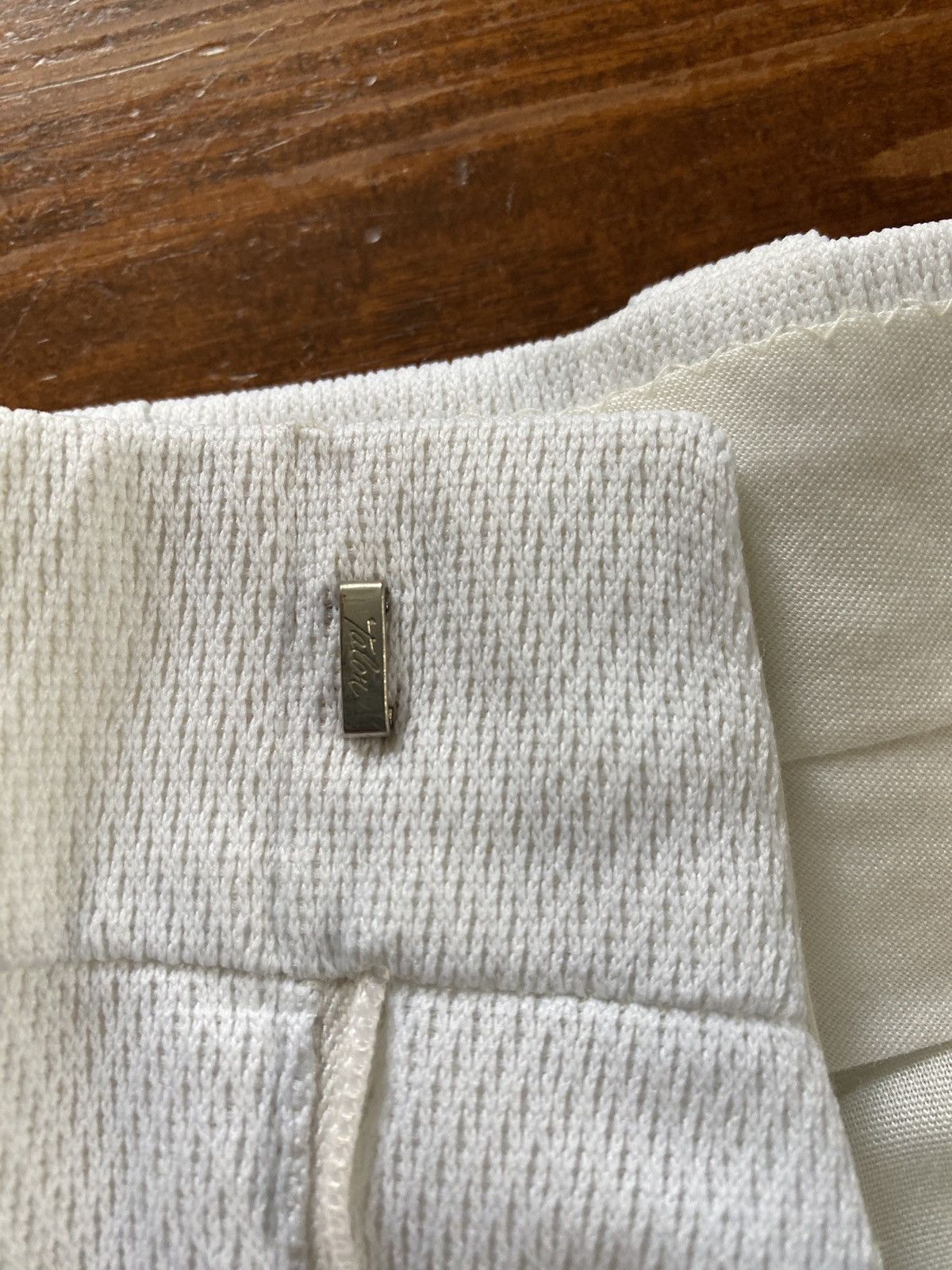 Levi's × Vintage Vintage 80’s Levi’s Mr. Levis Knit White Shorts Size US 31 - 12 Thumbnail