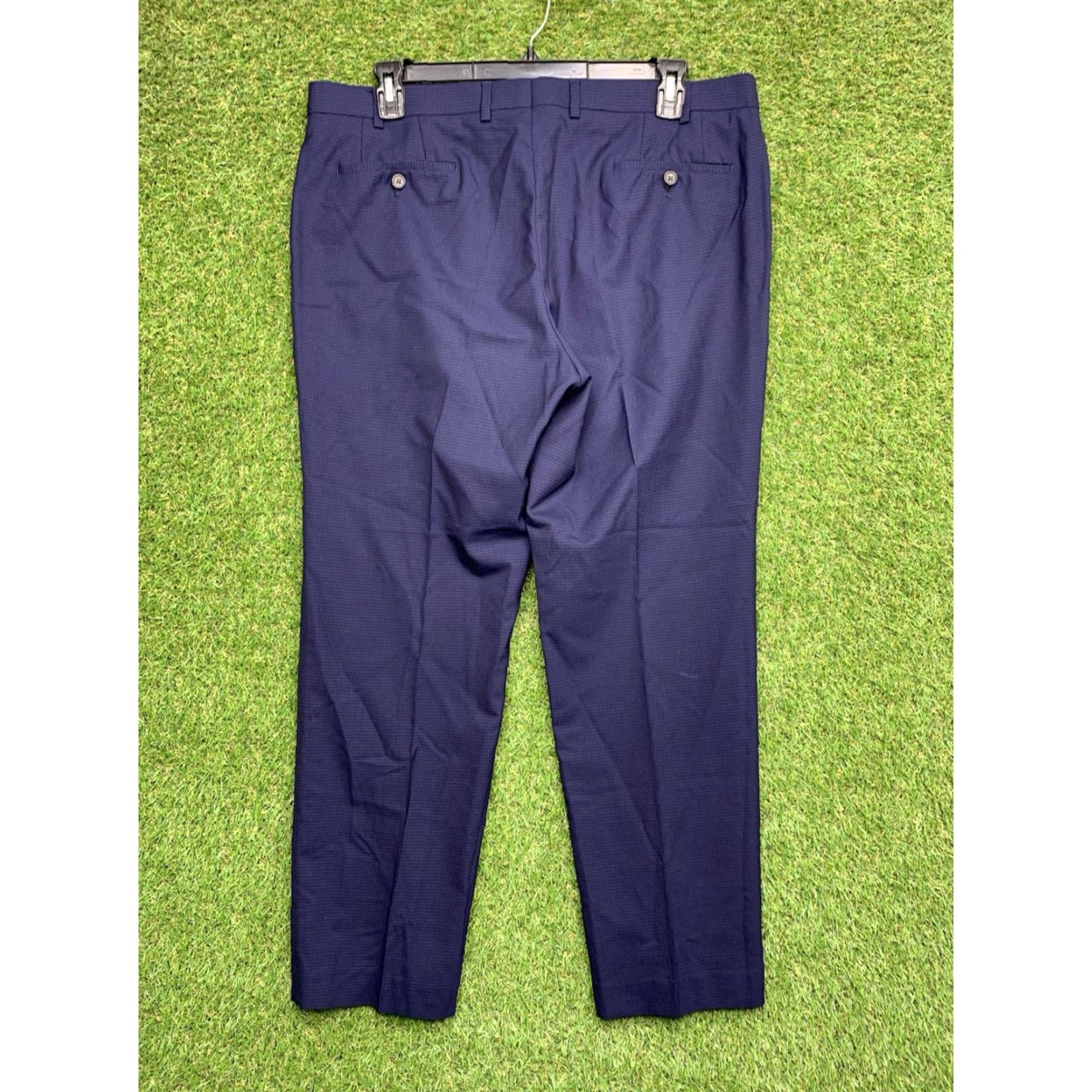 Ralph Lauren Lauren Ralph Lauren Pants Mens 38x30 Navy Blue Straight Leg Total Comfort Wool Dress Pants Size US 38 / EU 54 - 2 Thumbnail