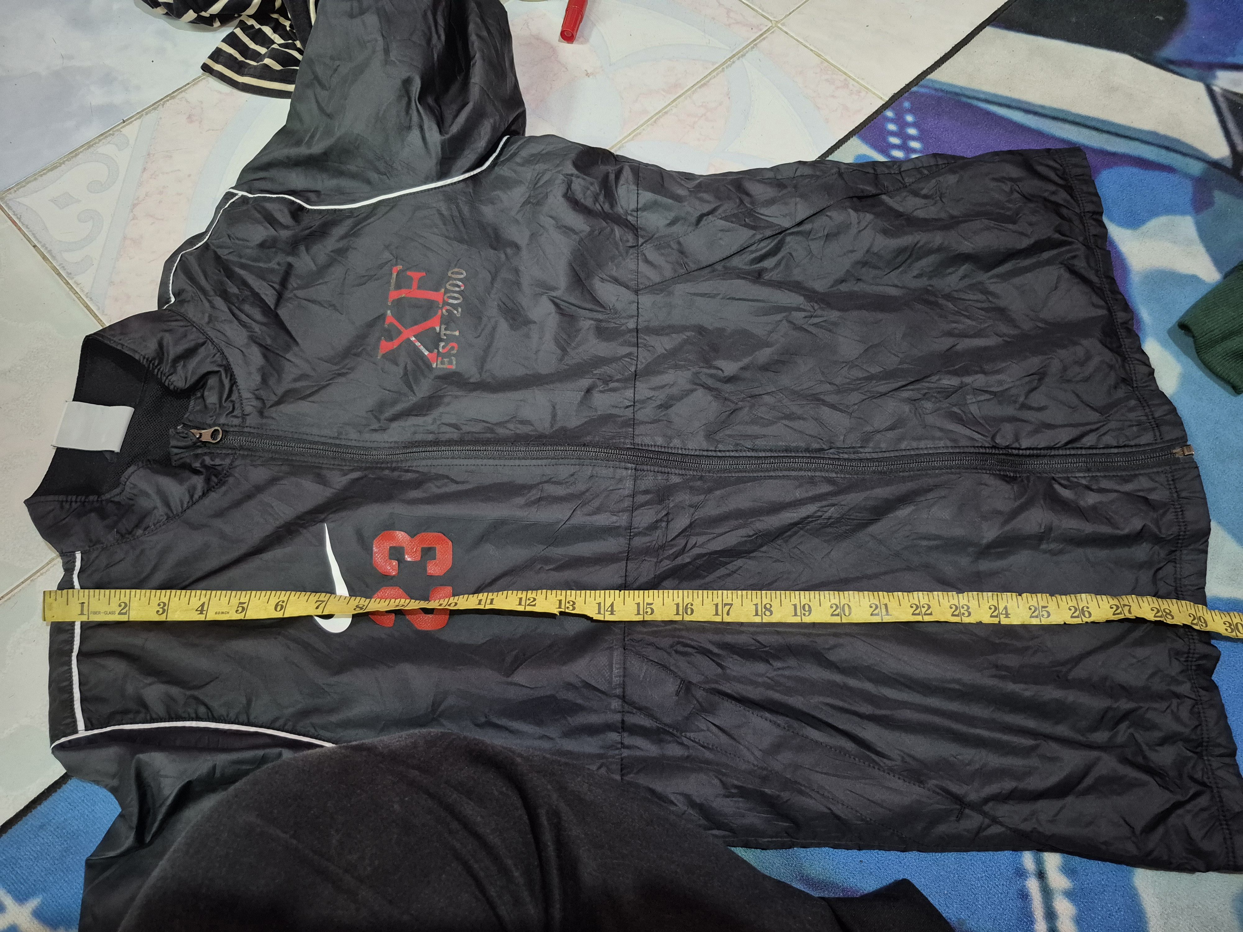 Nike ✅ Nike Small Swoosh Windbreaker Jacket Size US L / EU 52-54 / 3 - 11 Thumbnail