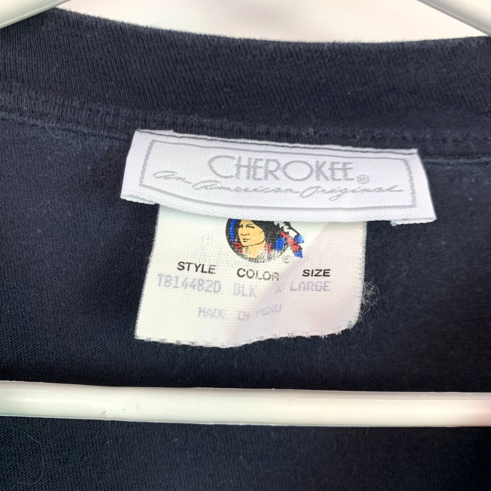 Cherokee VINTAGE Cherokee T-Shirt Short Sleeve XL Black 90s Coming Of Thunder Graphic Print Mens Shirt Size US XL / EU 56 / 4 - 6 Thumbnail