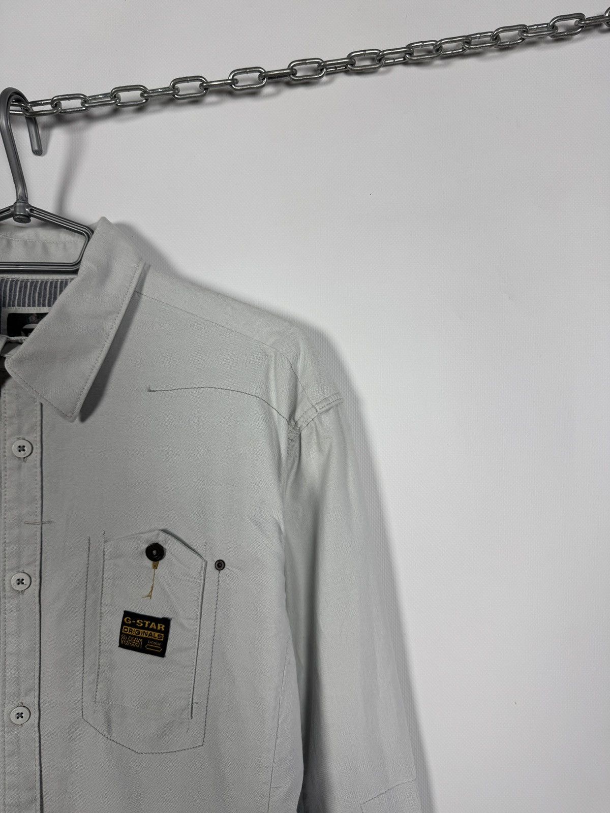 G-Star G-Star Raw Denim Rail Dress Long Sleeve Shirt Button Up XL Size US XL / EU 56 / 4 - 2 Thumbnail