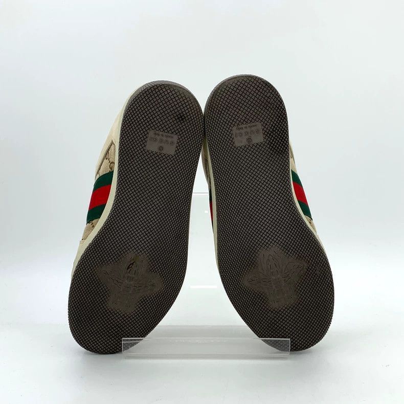 Gucci Gucci Screener Casual Sneakers in Brown Canvas-2506 Size US 5 / IT 35 - 5 Thumbnail