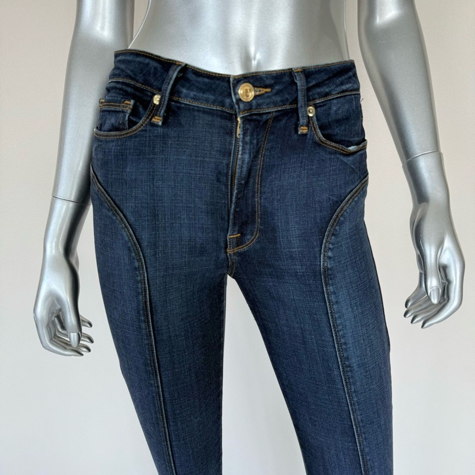 Good American Good American women skinny jeans size 2/26 US Size 26" / US 2 / IT 38 - 2 Thumbnail