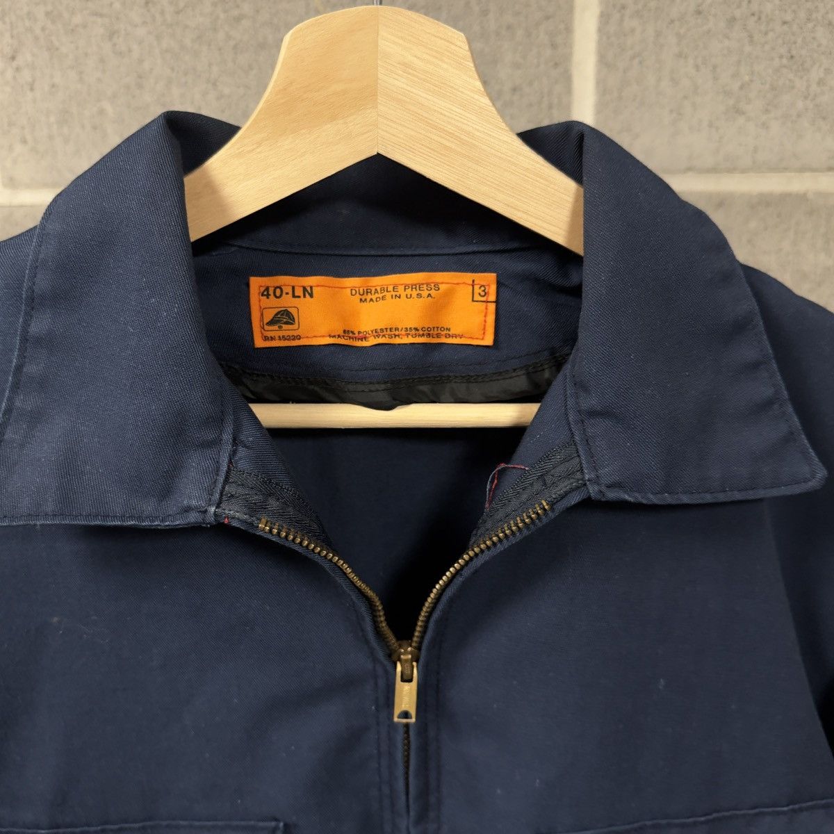 Vintage Vintage 90s Made in USA Work Jacket ERD Grunge Chrome Size US L / EU 52-54 / 3 - 5 Thumbnail