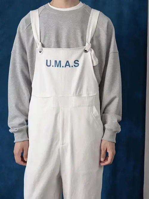Japanese Brand 20AW Indigo Union Japan White Worker Marine Overall Size US 31 - 2 Thumbnail