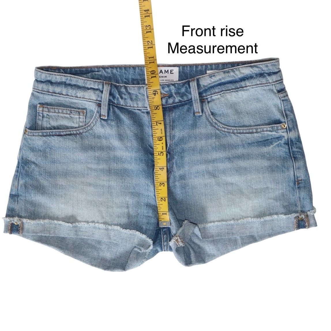 Frame Frame Denim Le Garcon Jean Shorts in Boulevard Size 26 Size 26" / US 2 / IT 38 - 6 Thumbnail