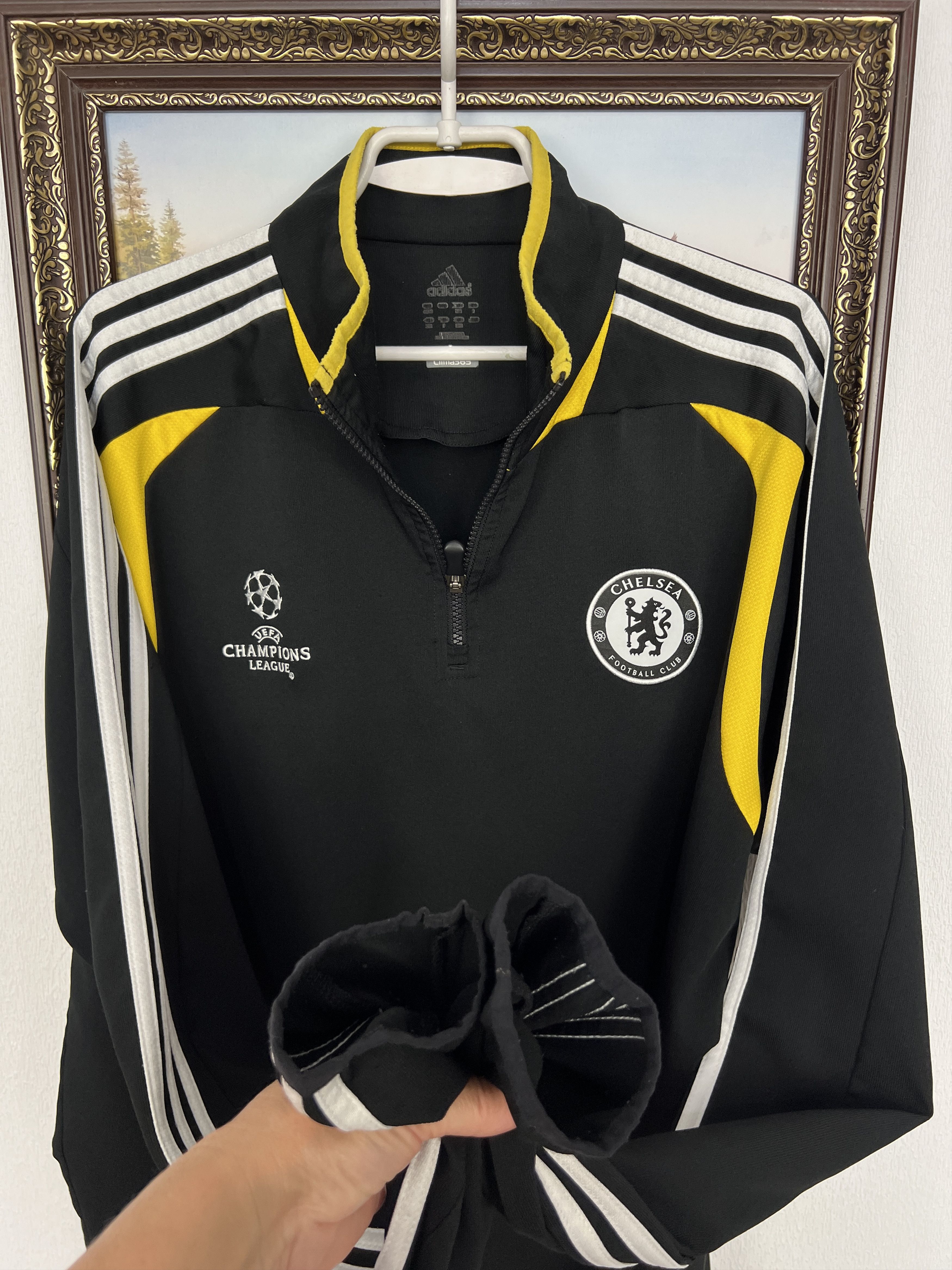 Adidas Vintage Adidas Chelsea Football Train Sweatshirt Formotion Size US XL / EU 56 / 4 - 8 Thumbnail