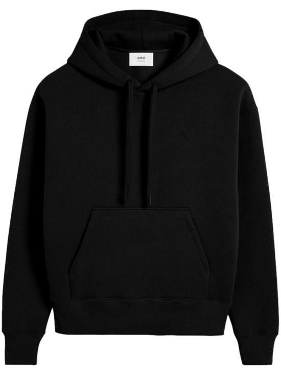 AMI AMI Men Hoodies USW227 749001 Black Size US M / EU 48-50 / 2 - 1 Thumbnail
