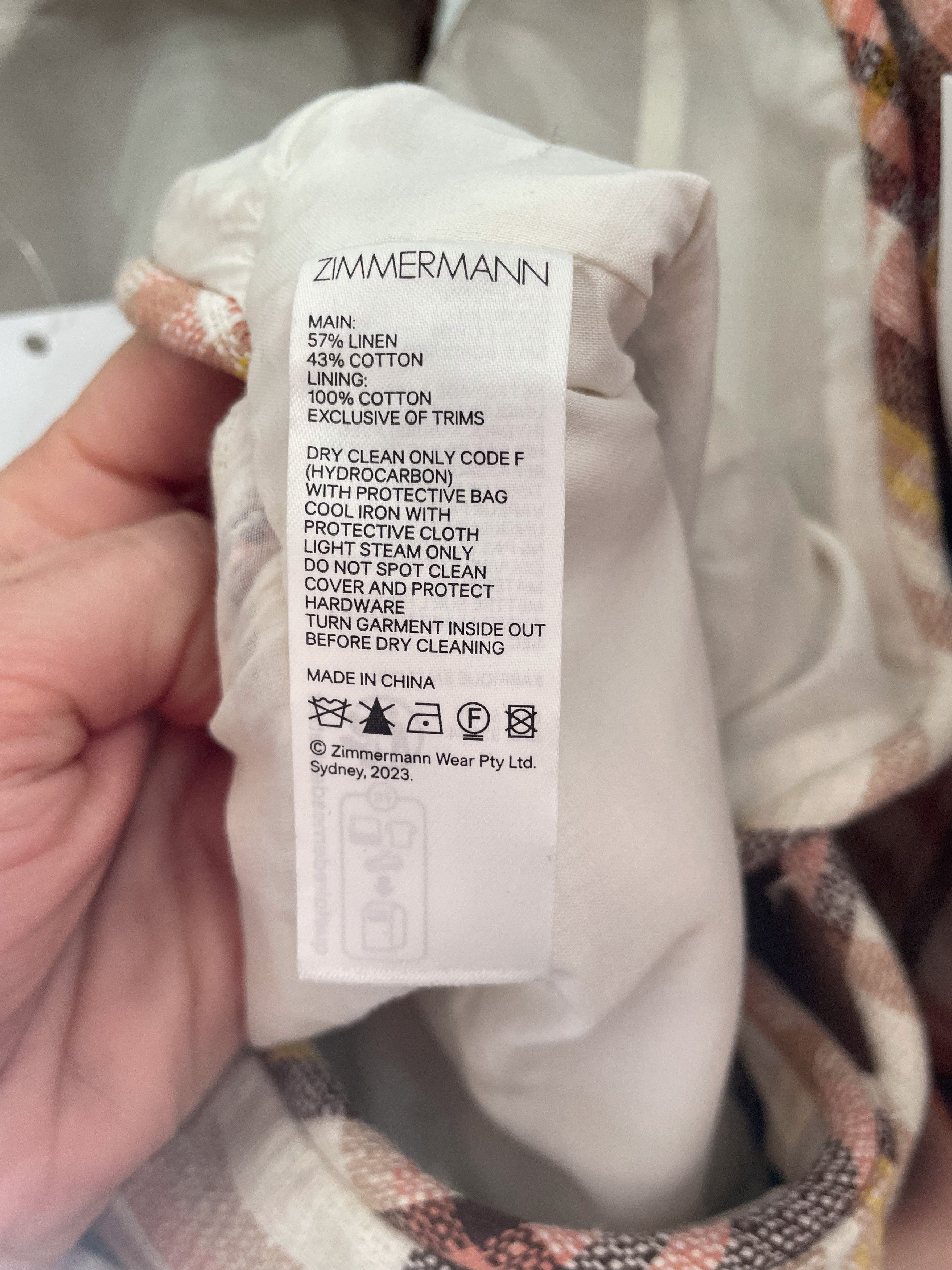 Zimmermann 2 Piece Matchmaker Check Bow Size M / US 6-8 / IT 42-44 - 9 Thumbnail