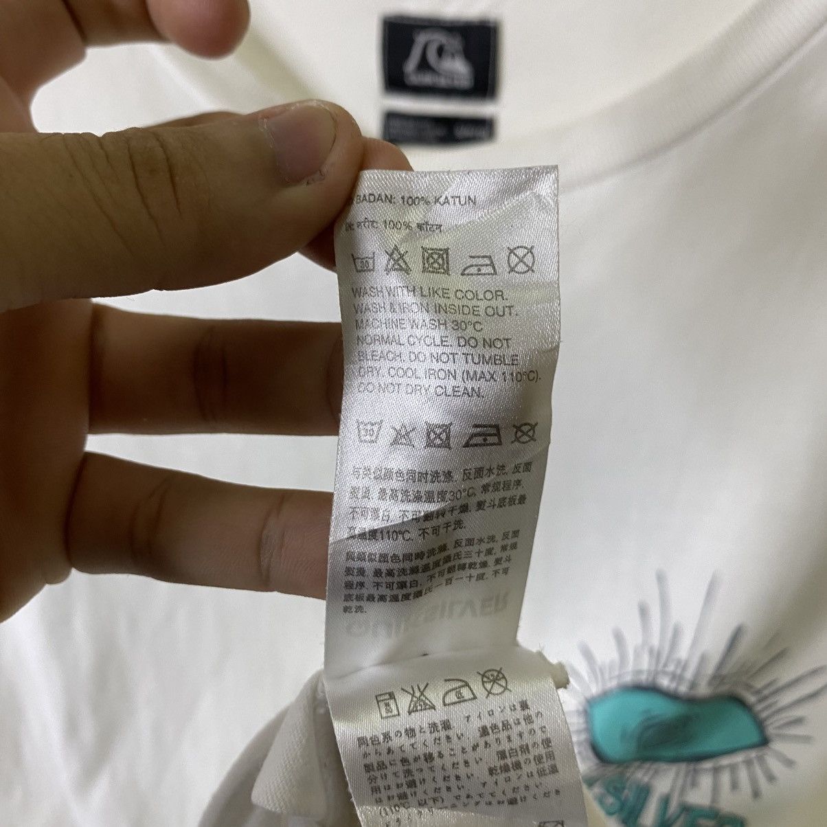 Quiksilver Y2K Quiksilver Dark Rituals Collection Illumination Surf Tee Size US M / EU 48-50 / 2 - 5 Thumbnail