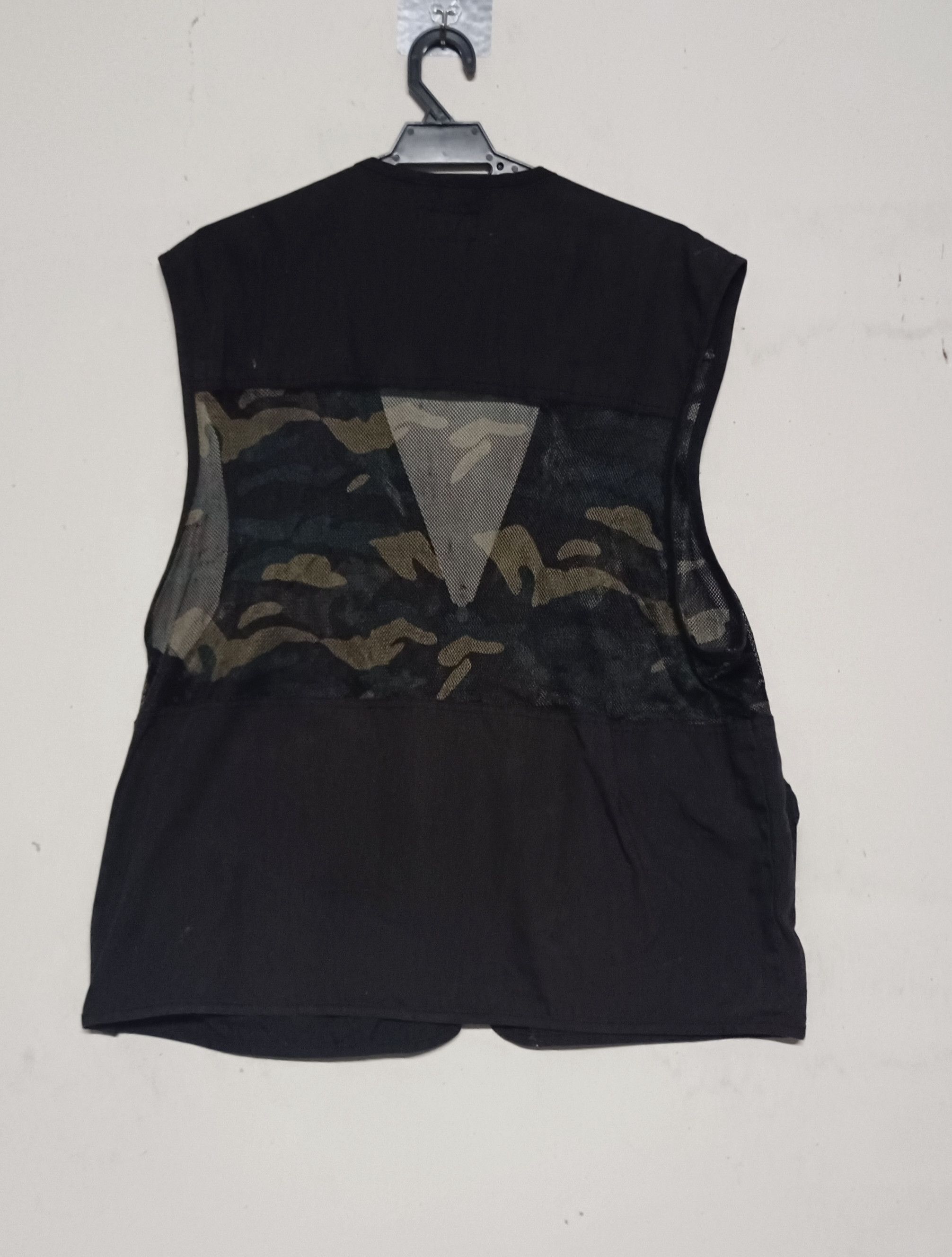 Japanese Brand × Vintage Funnele mountain Tactical Fishing vest multiple pocket Size US M / EU 48-50 / 2 - 2 Thumbnail