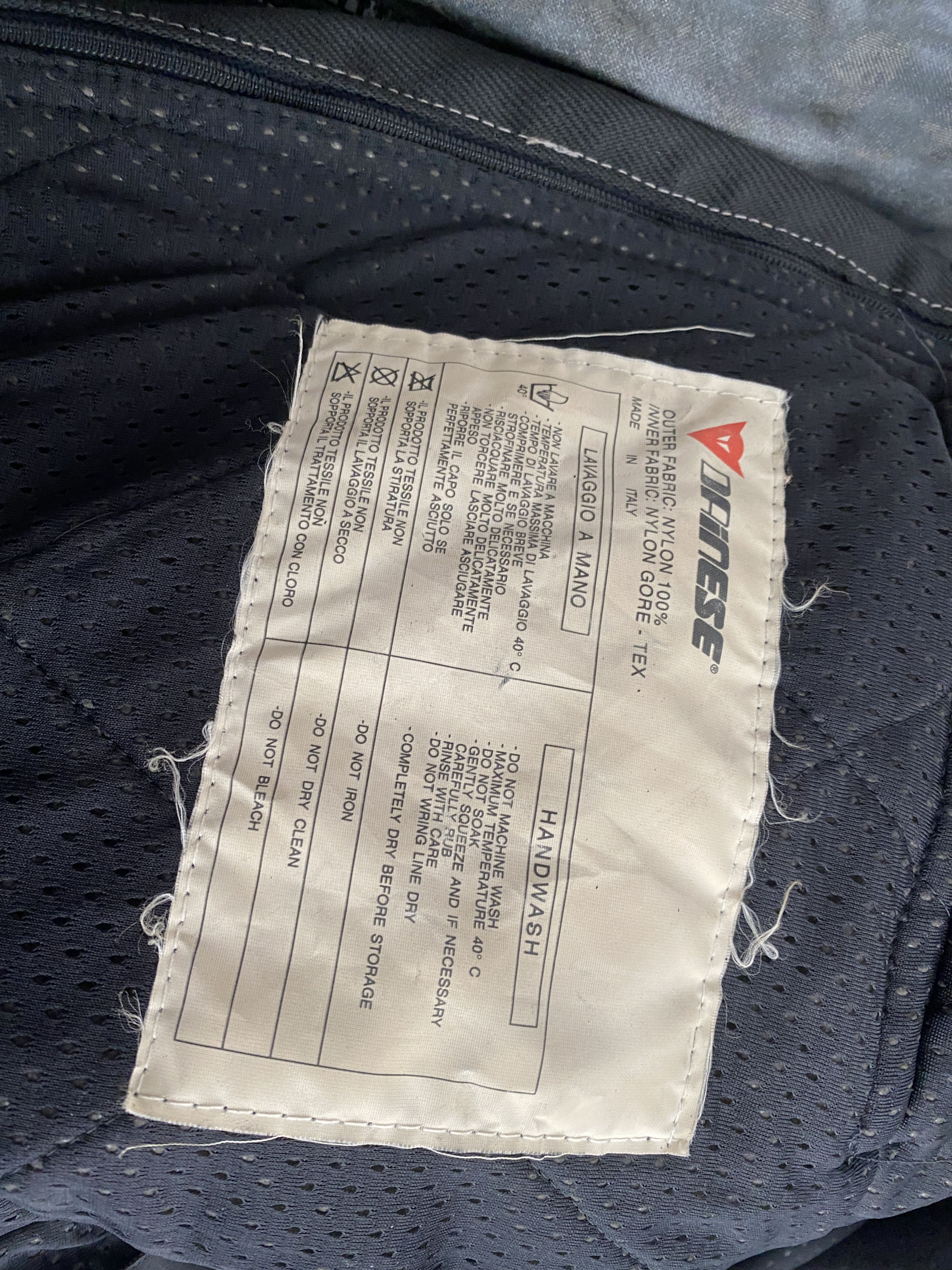 Dainese Dainese Gore Tex Double Jacket Insulated Rider Bike Paded 56 Size US XL / EU 56 / 4 - 17 Thumbnail