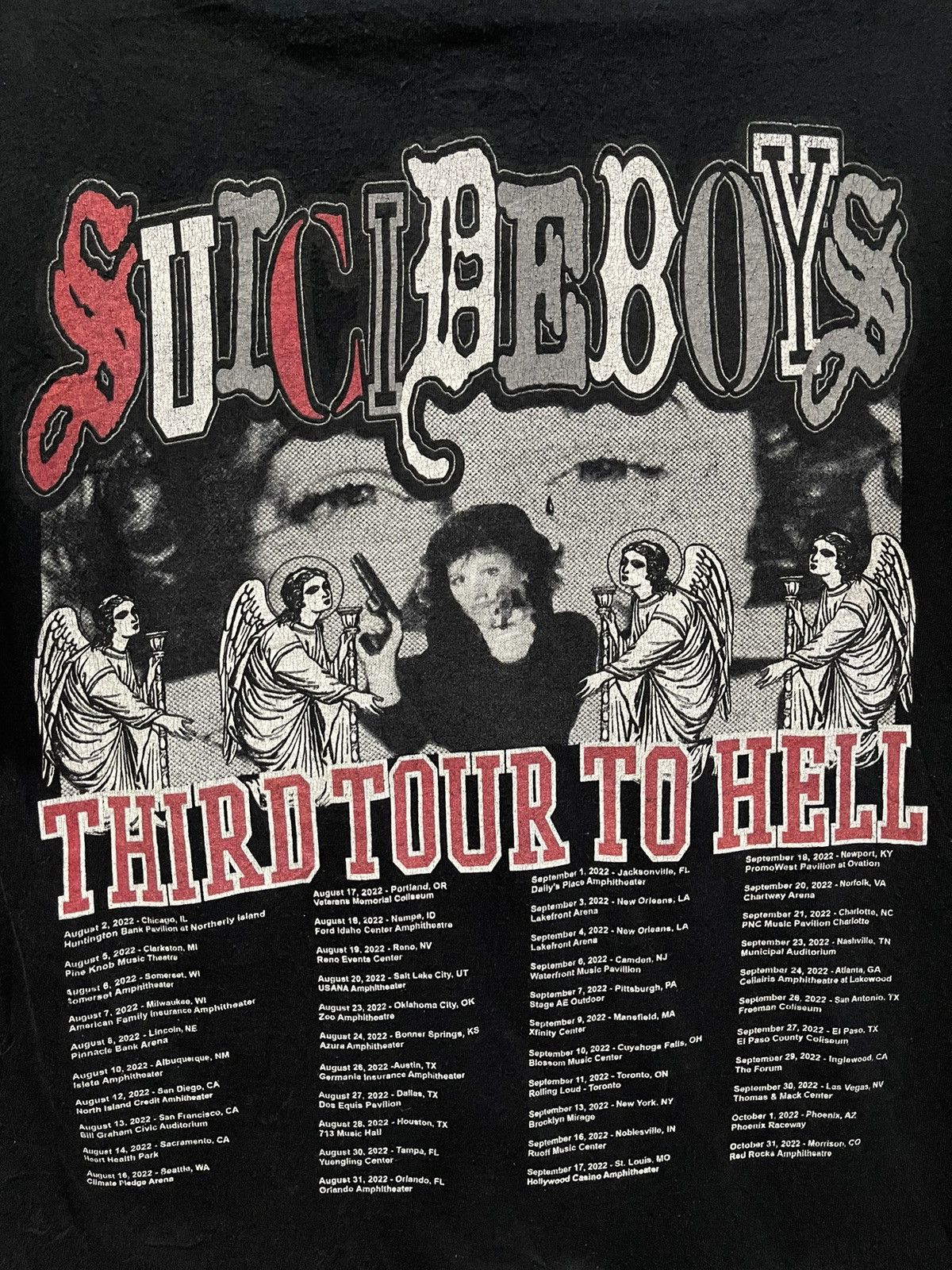 Band Tees Tour Tee x Grey Day Suicide Boy🔥🔥🔥 Size US M / EU 48-50 / 2 - 8 Thumbnail