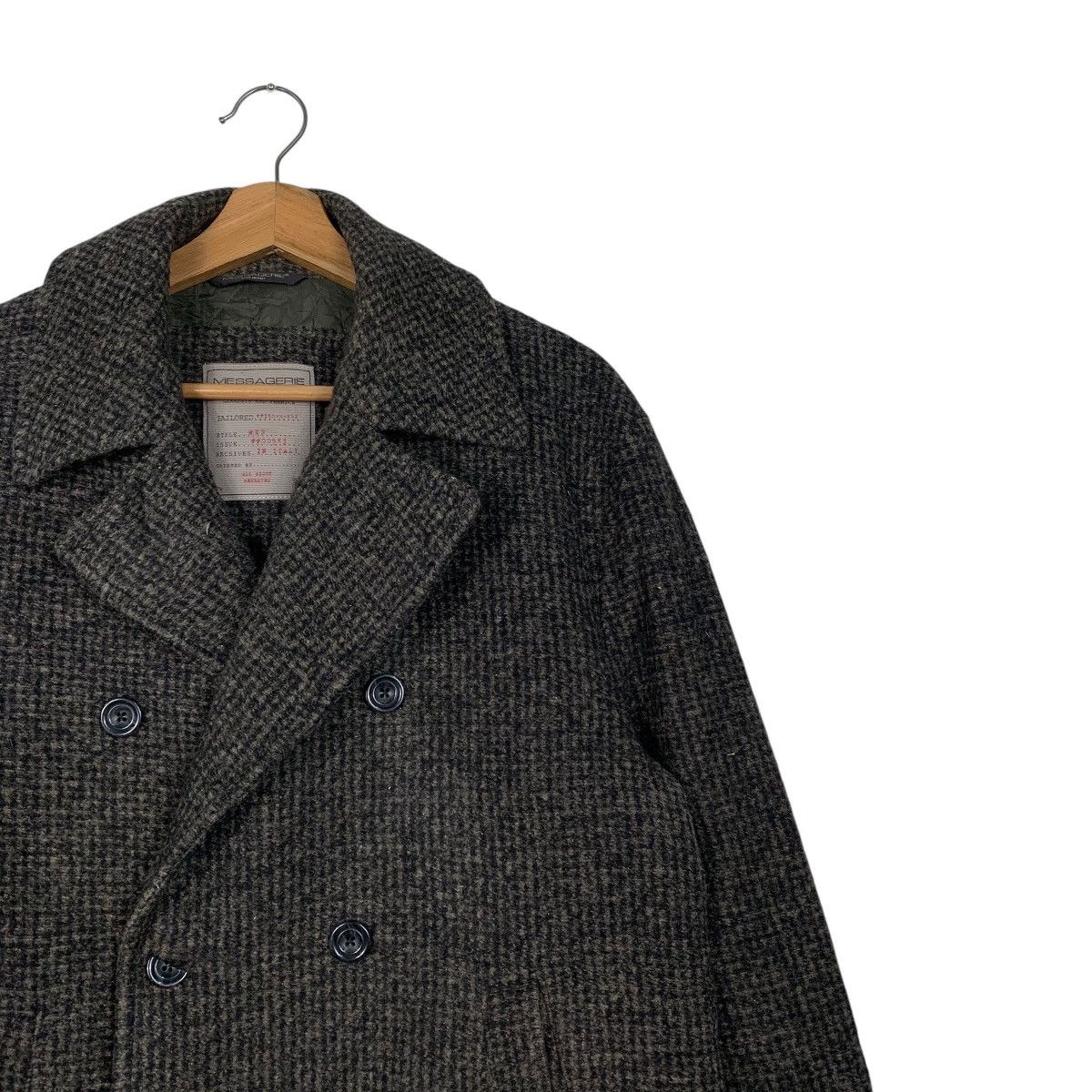 Messagerie Messagarie Herringbone Wool Jacket Size US M / EU 48-50 / 2 - 5 Thumbnail