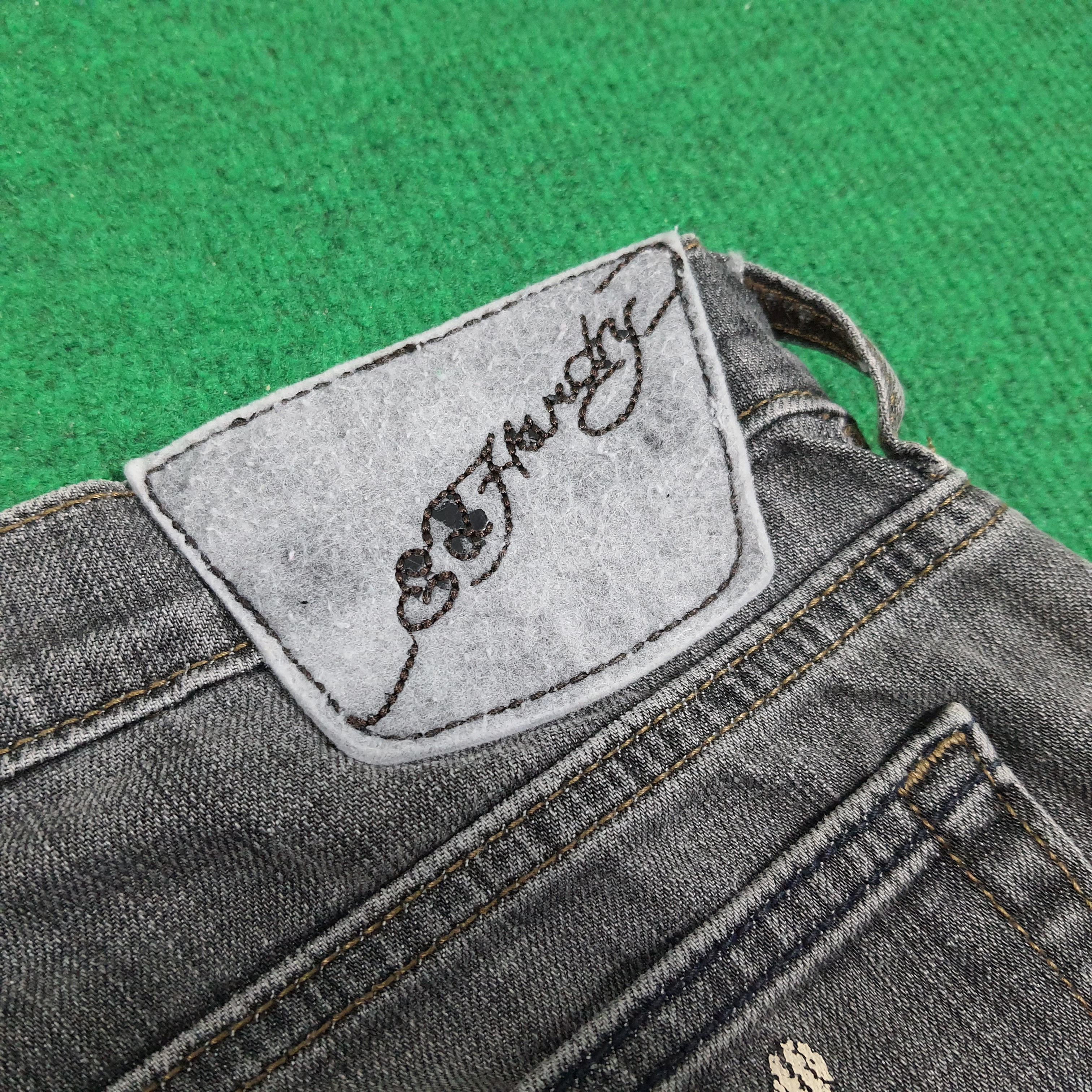 Ed Hardy Vintage Ed Hardy Super Low Rise Cut Jeans C280N22 Size 34" / US 12 / IT 48 - 3 Thumbnail