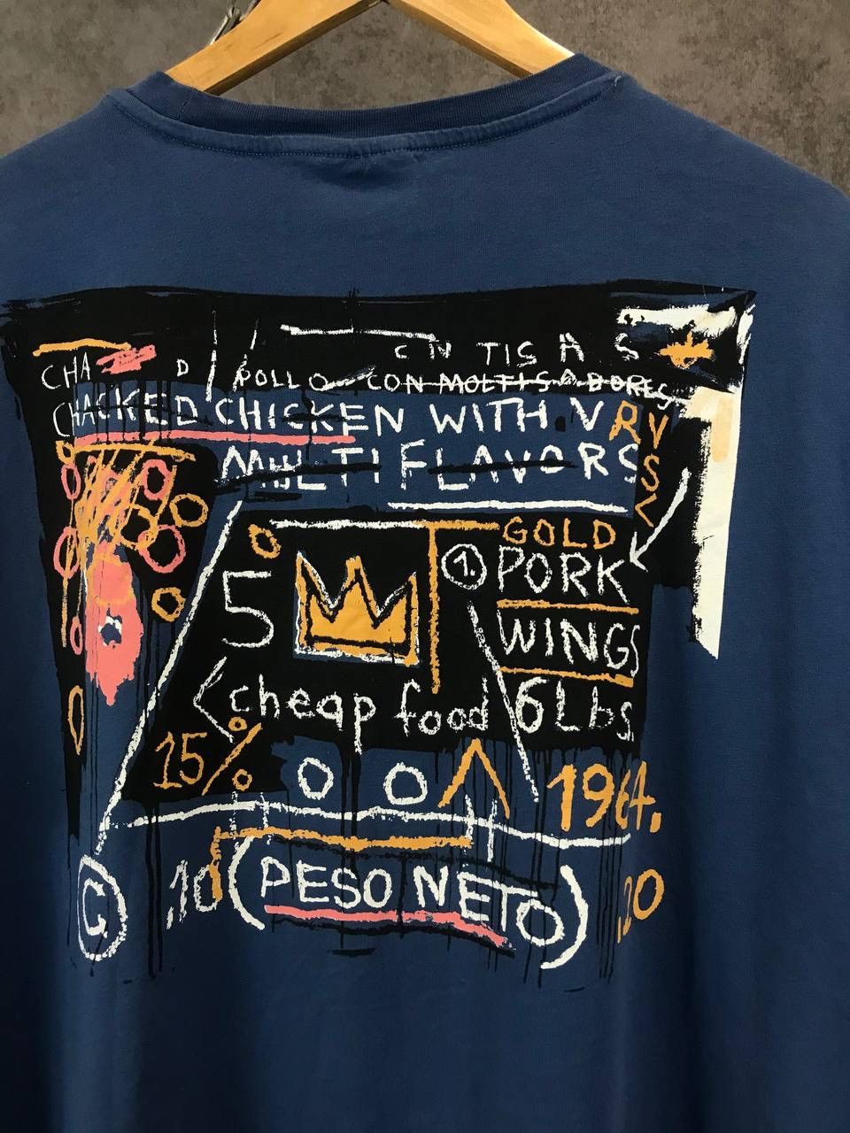 Jean-Michel Basquiat Jean Michael Basquiat designer art tee Size US XL / EU 56 / 4 - 5 Thumbnail