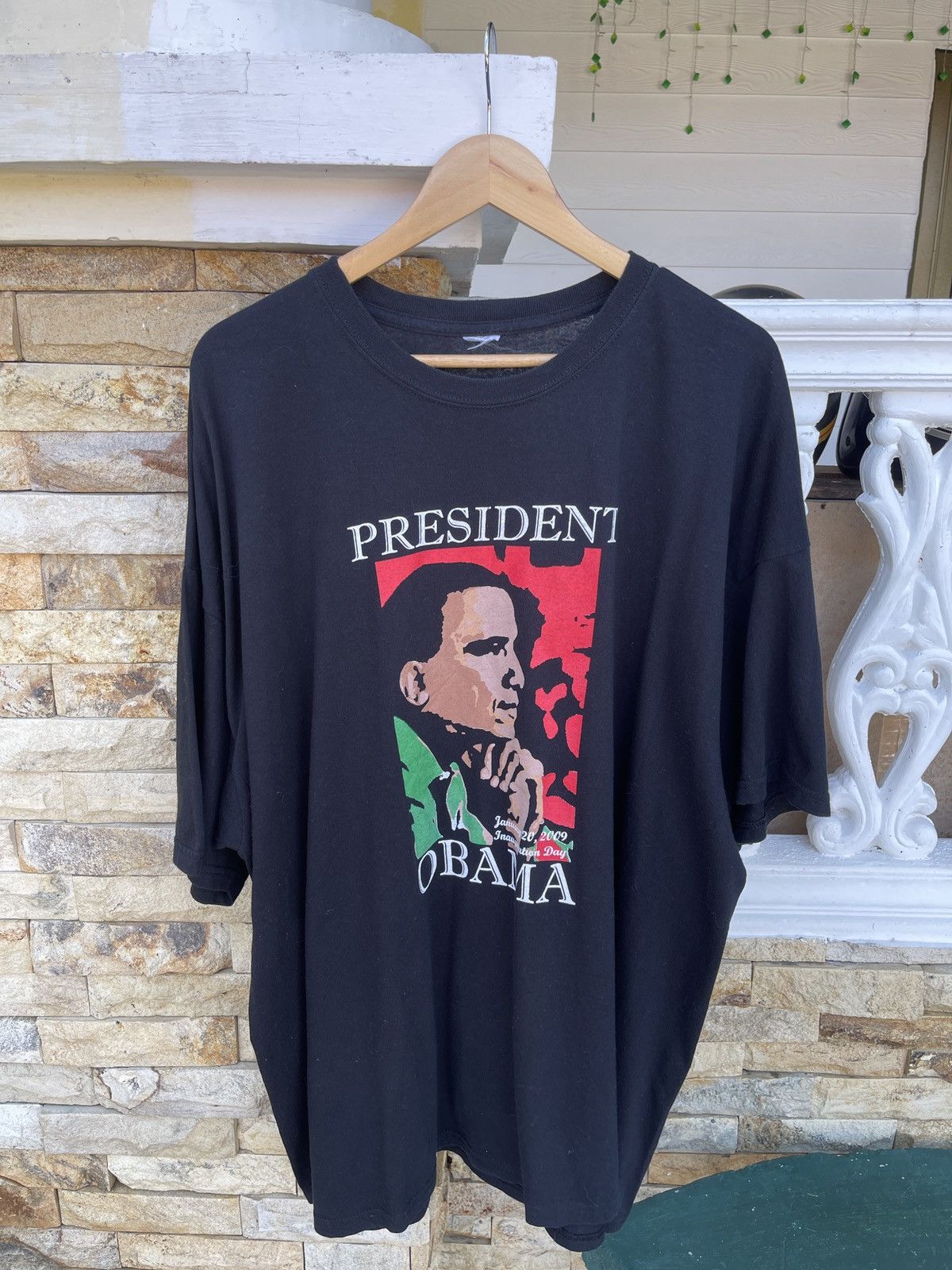 President's Last Drop🔥Rare🔥Vintage Y2K PRESIDENT OBAMA T Shirt Size US XXL / EU 58 / 5 - 2 Thumbnail