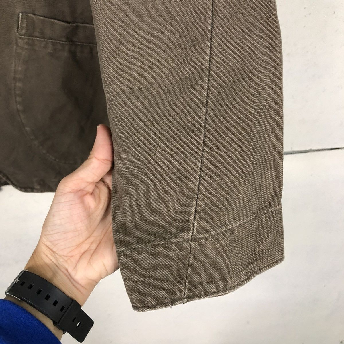 Japanese Brand 🔥VINTAGE CHORE WORK DUCK CANVAS JACKET DICKIES ISSEY MIYAKE Size US L / EU 52-54 / 3 - 17 Thumbnail