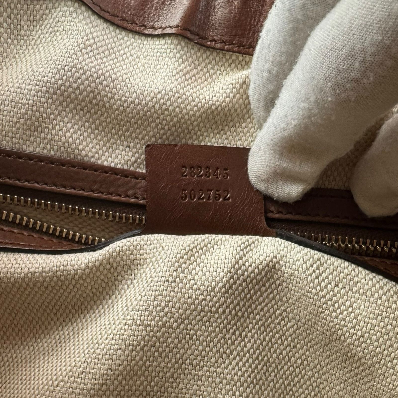 Gucci Gucci Diamante Leather Village Double G Hobo Bag Size ONE SIZE - 11 Thumbnail