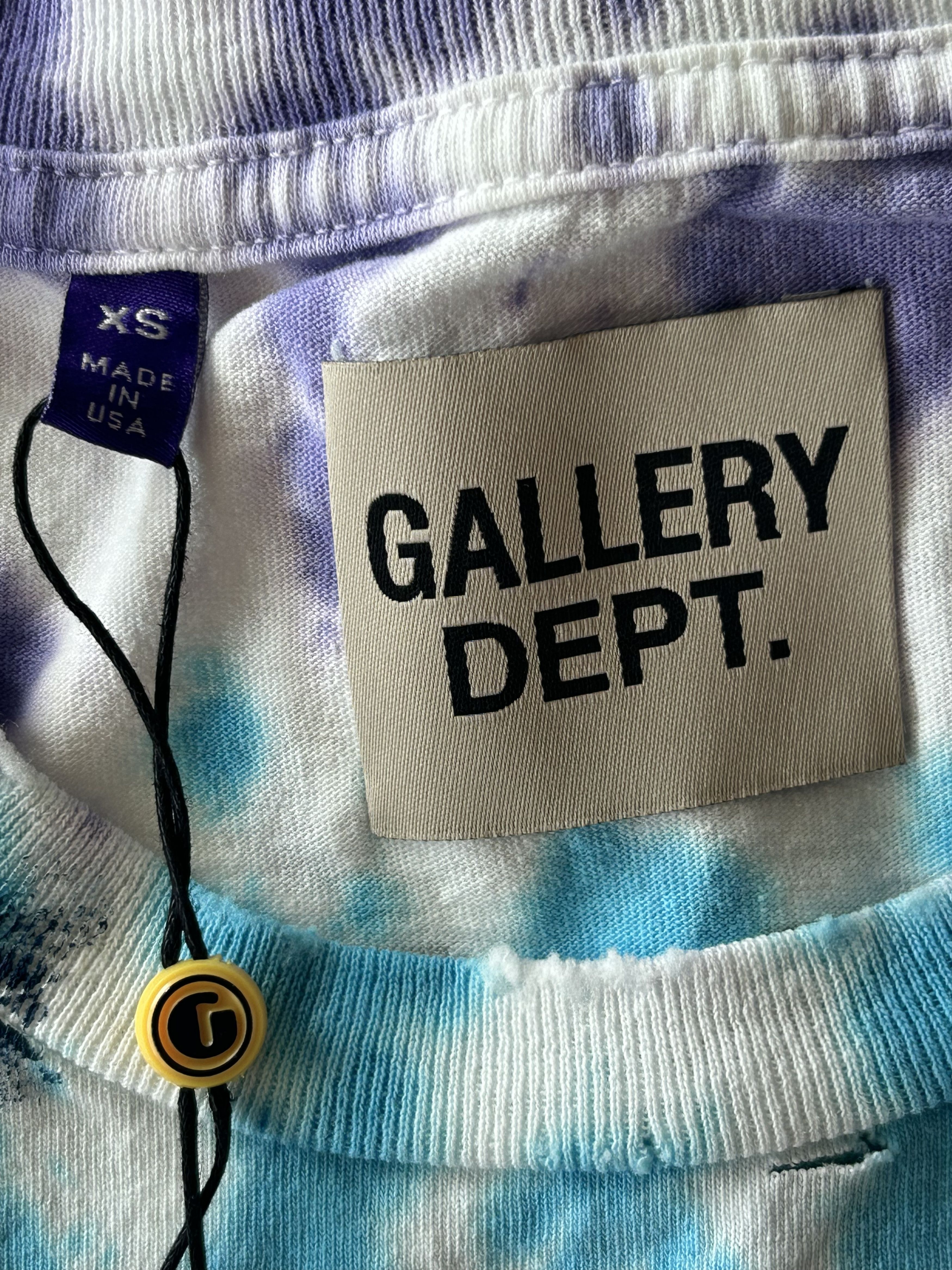 Gallery Dept. Gallery Dept ASICS Multicolor Glitter Logo T-Shirt Size US XXL / EU 58 / 5 - 3 Thumbnail