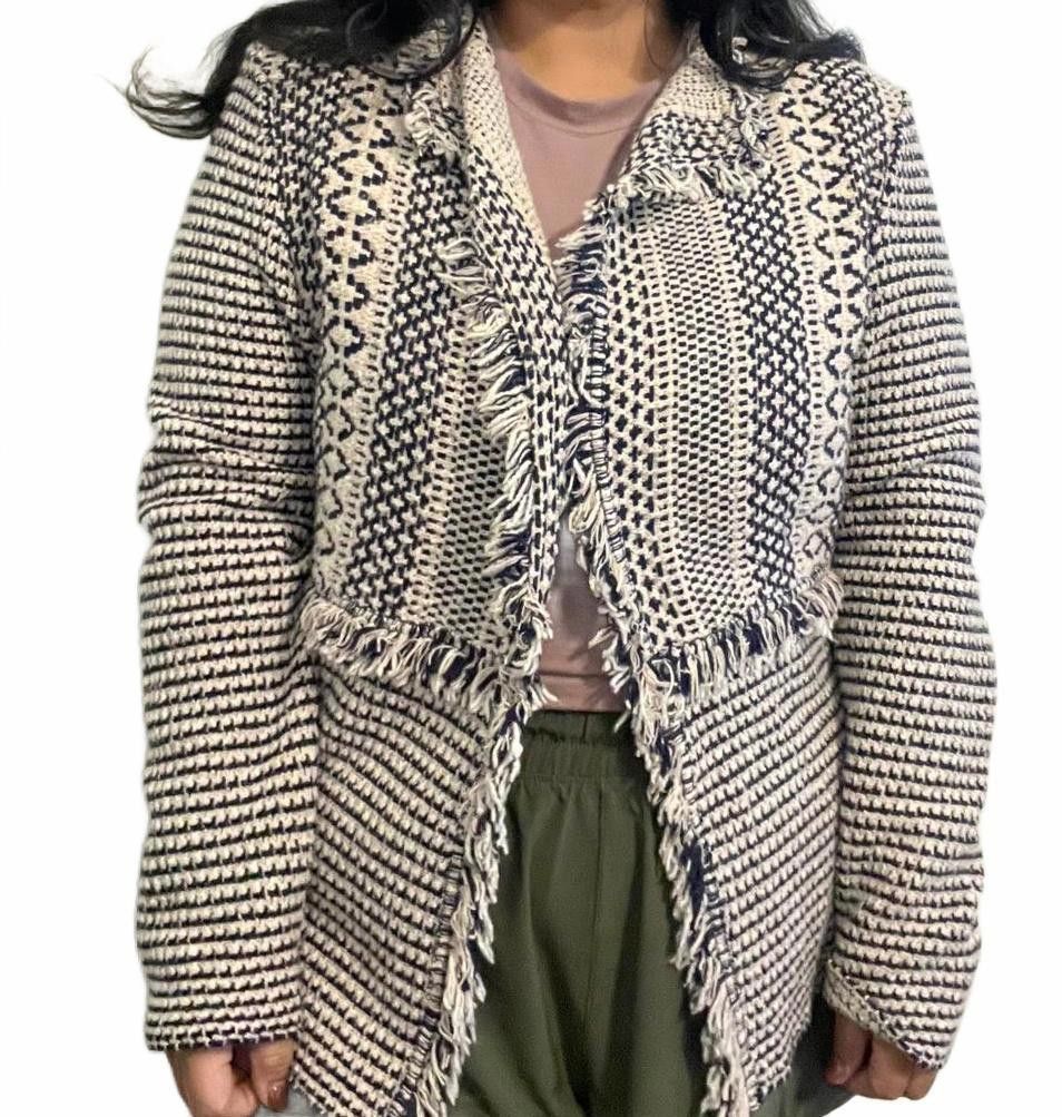 Chicos Chico's Women's Stylish Knit Cardigan - Size 1 Size M / US 6-8 / IT 42-44 - 4 Thumbnail