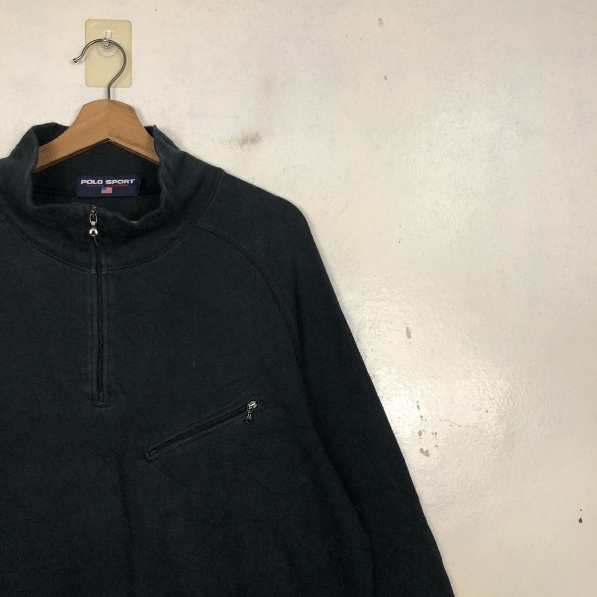 Japanese Brand 📌Vintage Half Zipper Sweatshirt Polo Sport Ralph Lauren Size US L / EU 52-54 / 3 - 8 Thumbnail