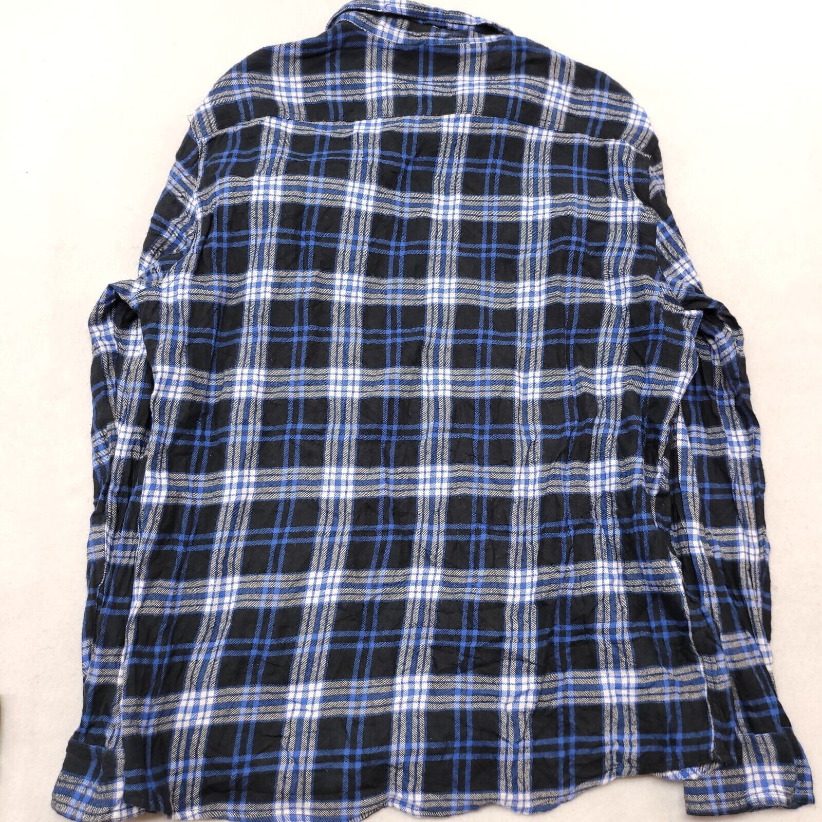 Sonoma Sonoma Tartan Flannel Button Up Shirt Men Size XL Blue Black Size US XL / EU 56 / 4 - 10 Thumbnail