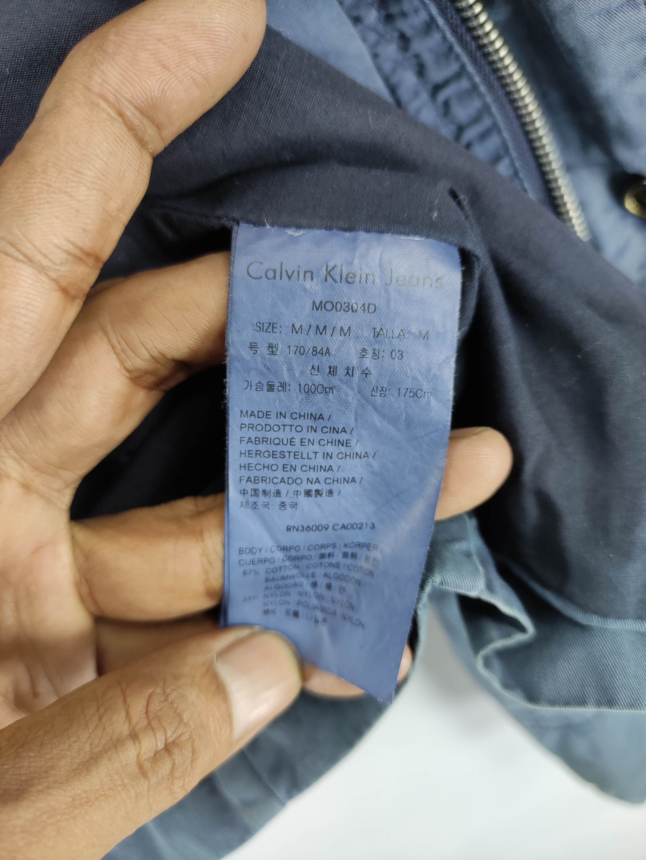 Calvin Klein Vintage Calvin Klein Jeans M65 Feild Jacket Size US M / EU 48-50 / 2 - 7 Thumbnail