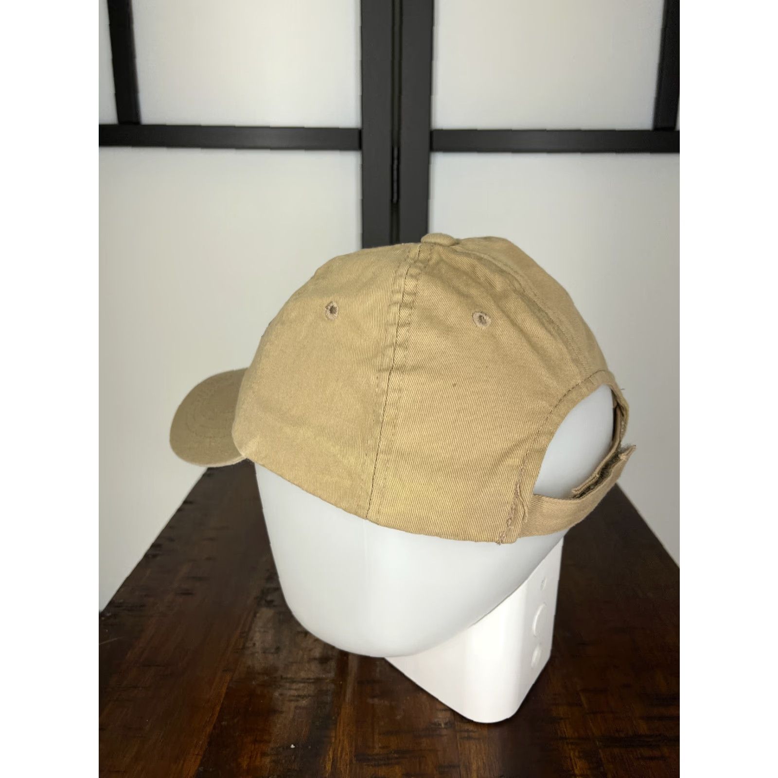 Vintage Jack Daniel's No7 Hat Adult One Size Beige Embroidered Cotton Strap Back Cap Size ONE SIZE - 5 Thumbnail
