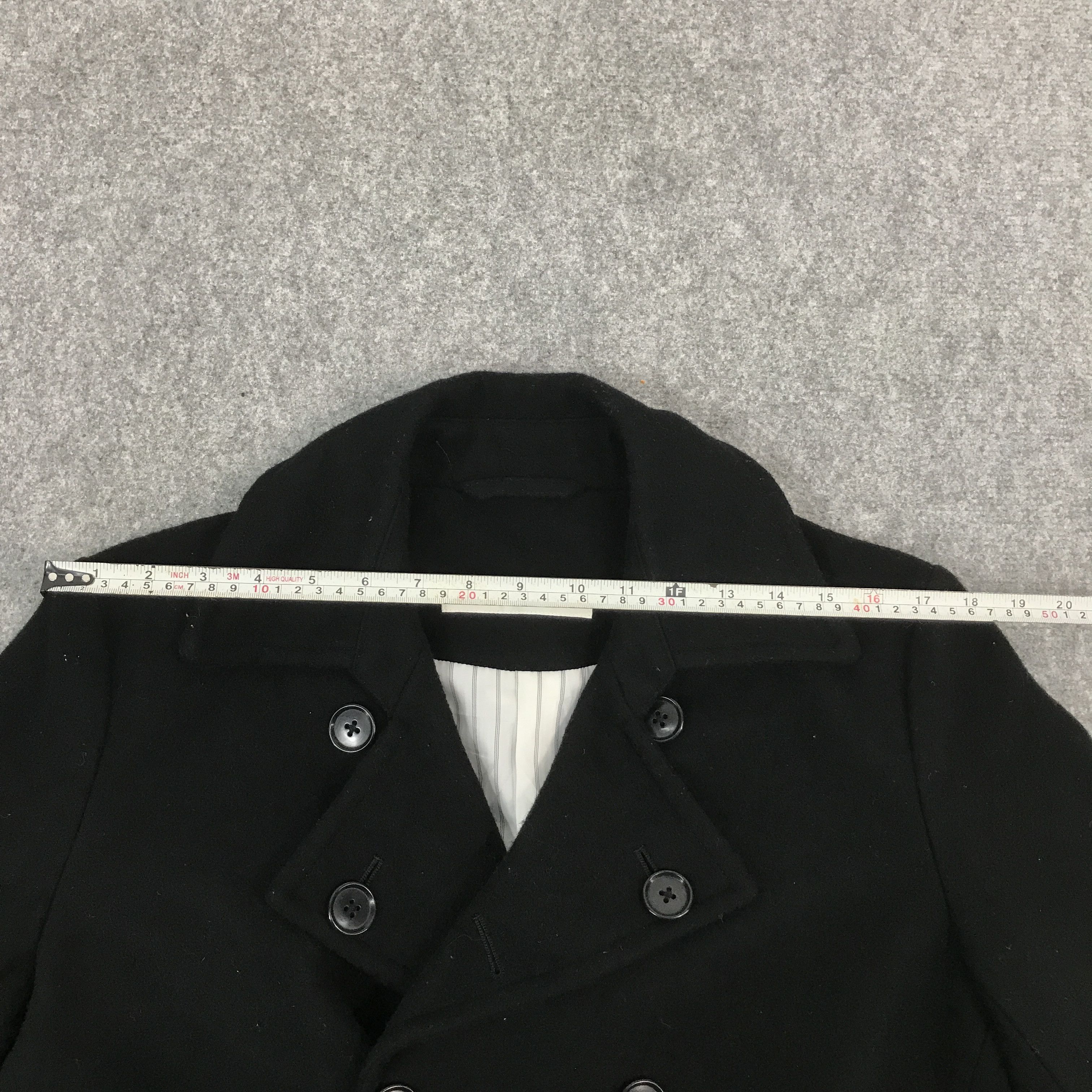 Designer × Japanese Brand MALE & CO DOUBLE BREASTED PUNK JAPAN WOOL JACKET Size US M / EU 48-50 / 2 - 9 Thumbnail