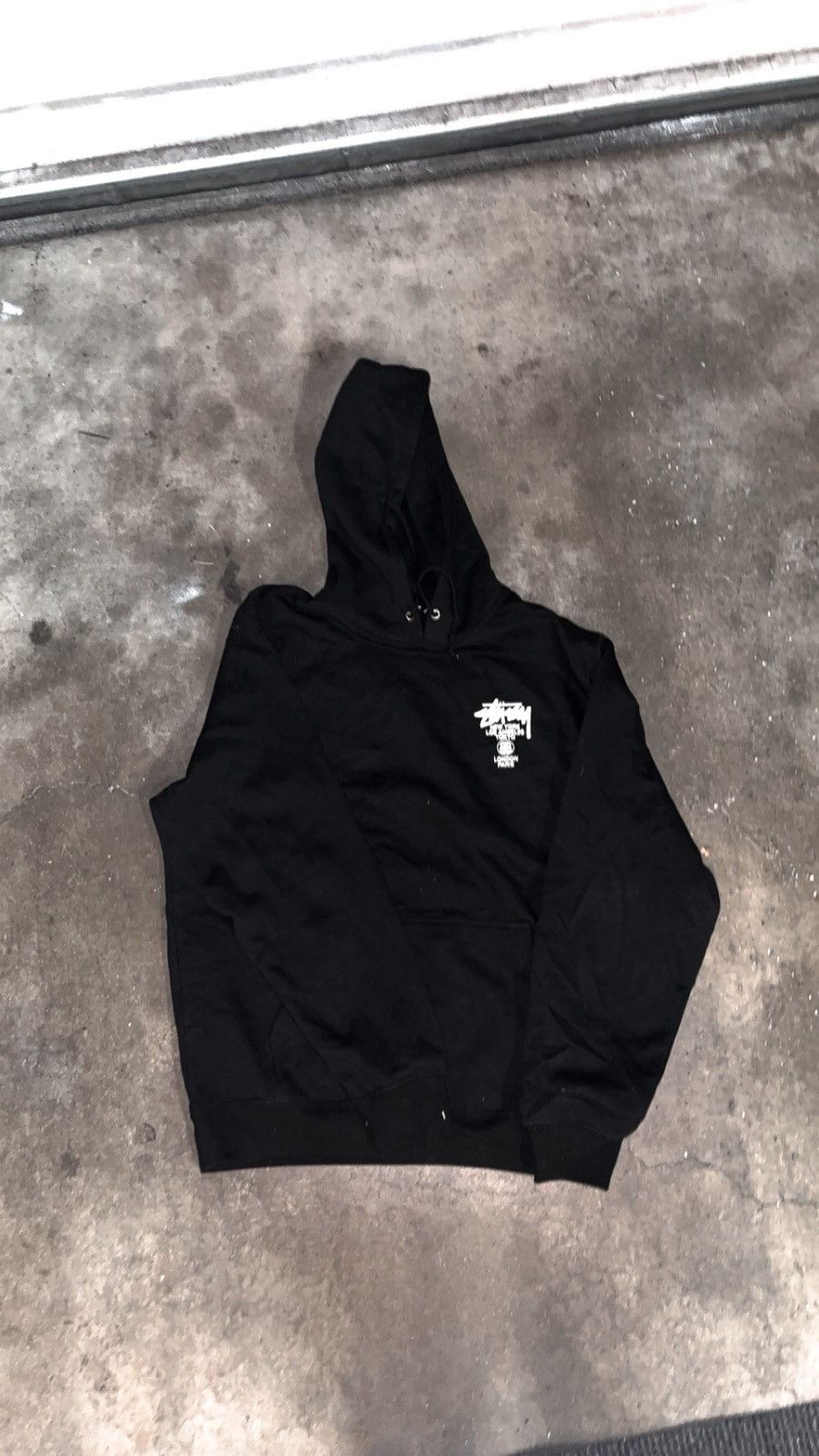 Stussy Stussy Black World Tour Hoodie Size US M / EU 48-50 / 2 - 2 Thumbnail