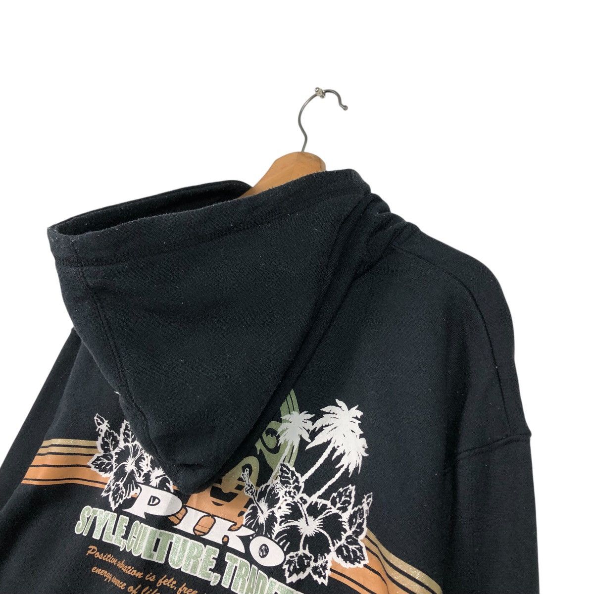 Japanese Brand × Vintage 📌Vintage Zipper Hoodie Sweater Piko Hawaii Big Logo Size US L / EU 52-54 / 3 - 12 Thumbnail