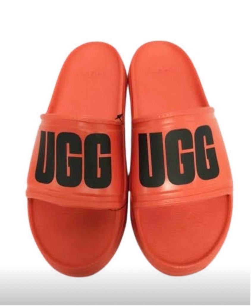 Ugg UGG Slides Sandals, Size 9, Orange Size US 9 / IT 39 - 1 Thumbnail