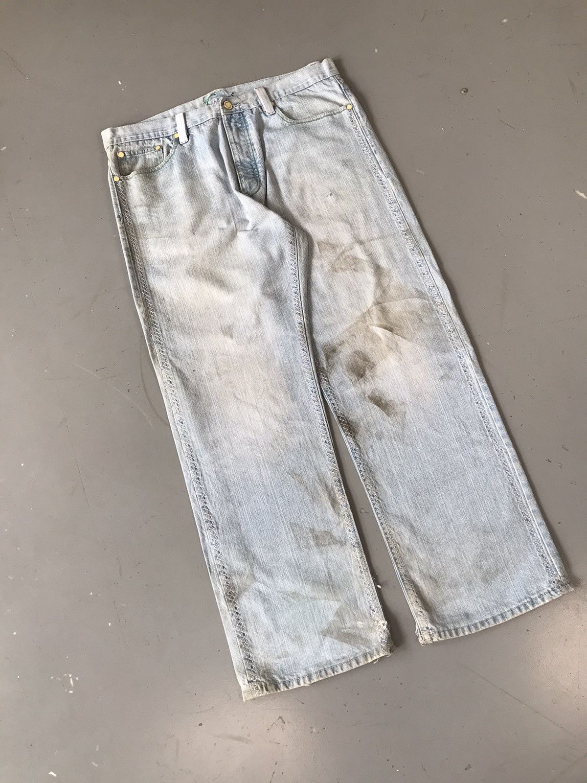 Coogi × Vintage 90s vintage Coogi bee embroidered denim Size US 42 / EU 58 - 3 Thumbnail
