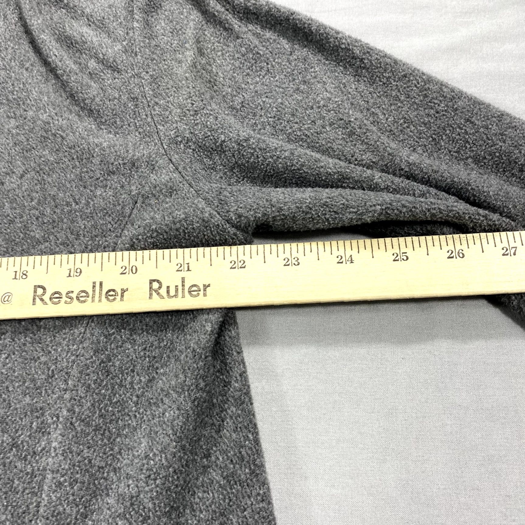 Vintage Cuddl Duds Hoodie Womens Small Gray Open Front Sweatshirt Stretch Comfort Size S / US 4 / IT 40 - 7 Thumbnail